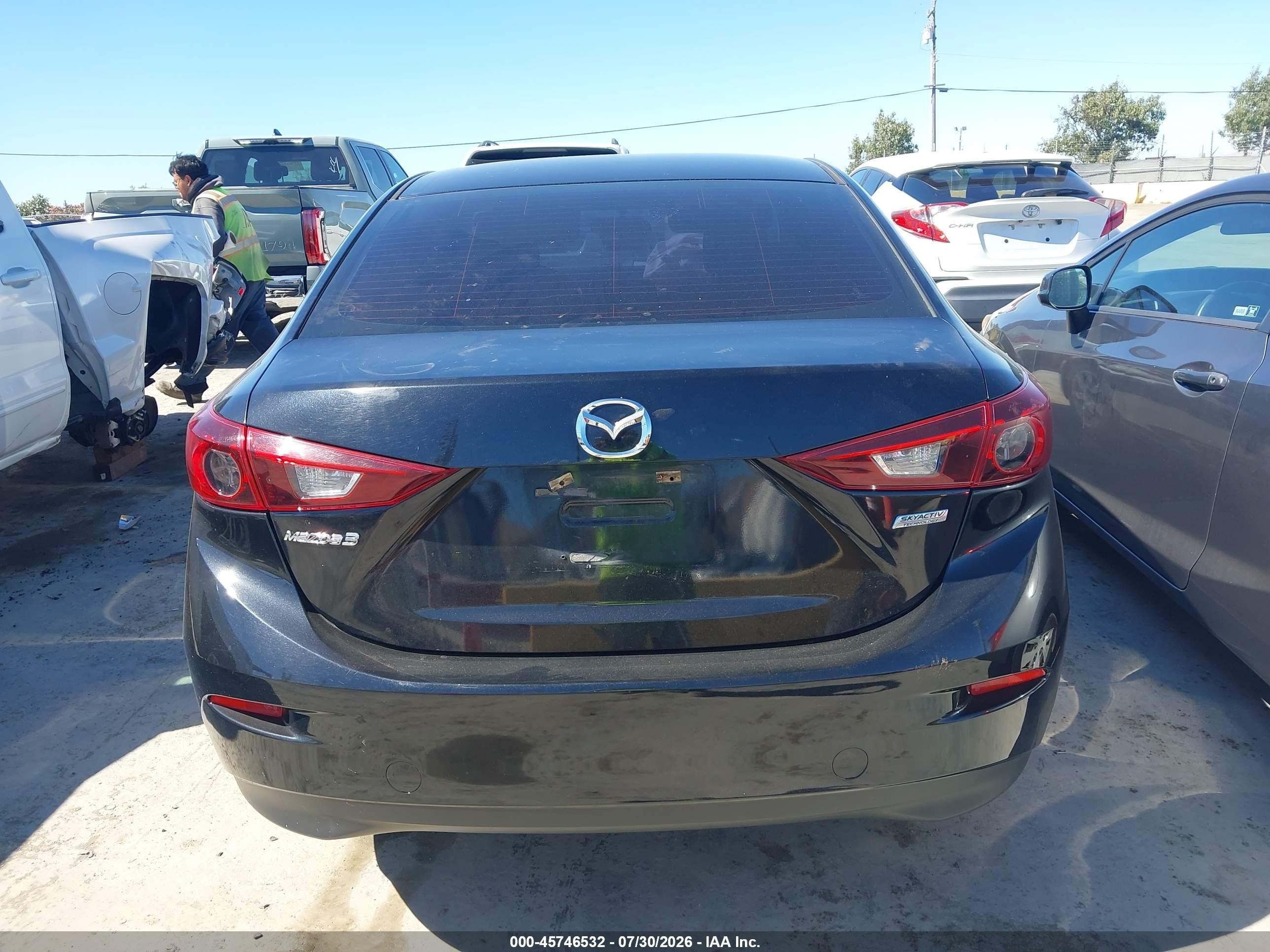 2015 Mazda Mazda3 I Sv Black vin: JM1BM1T78F1258653