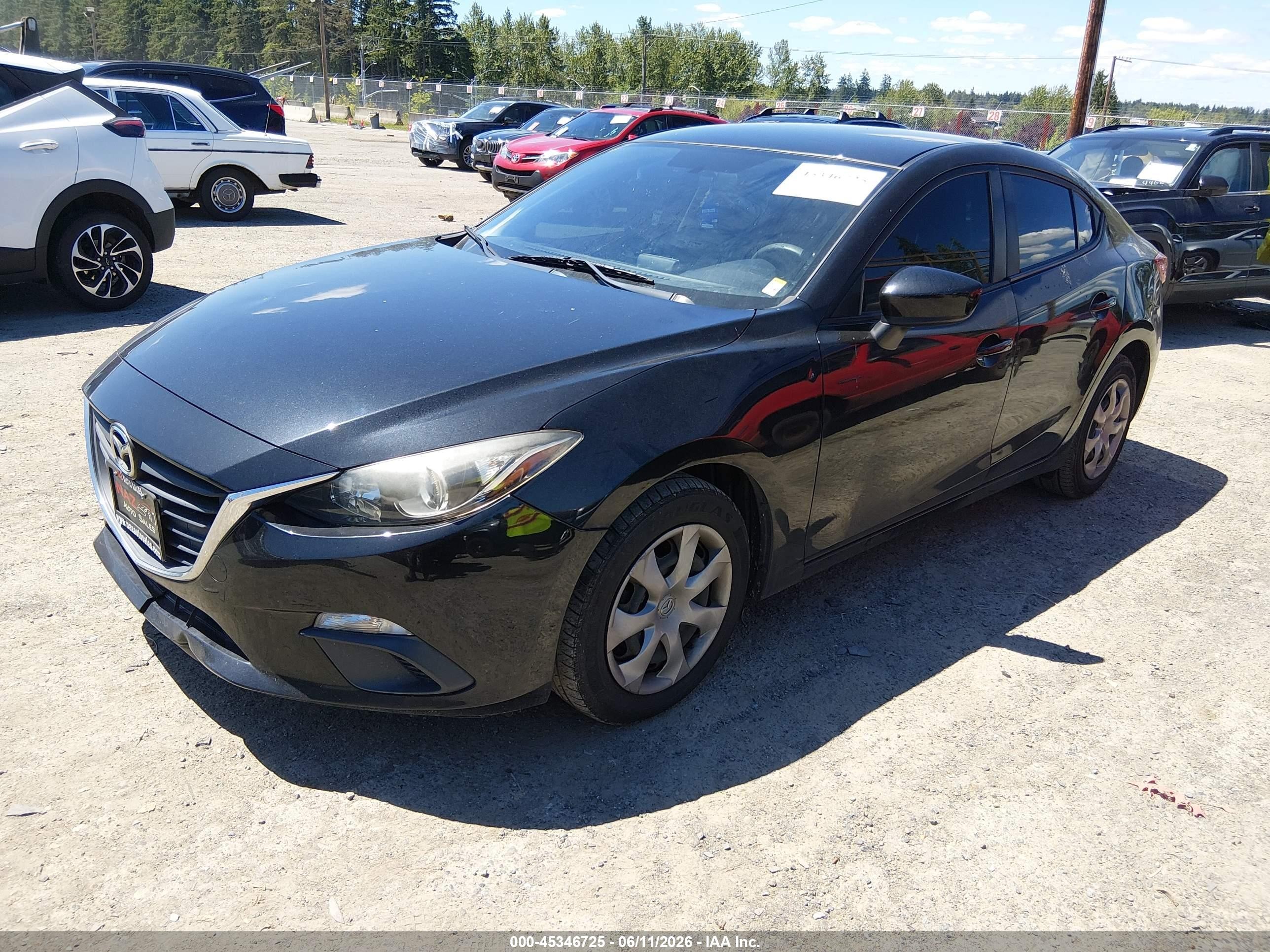 2014 Mazda Mazda3 I Sv Black vin: JM1BM1T79E1131151
