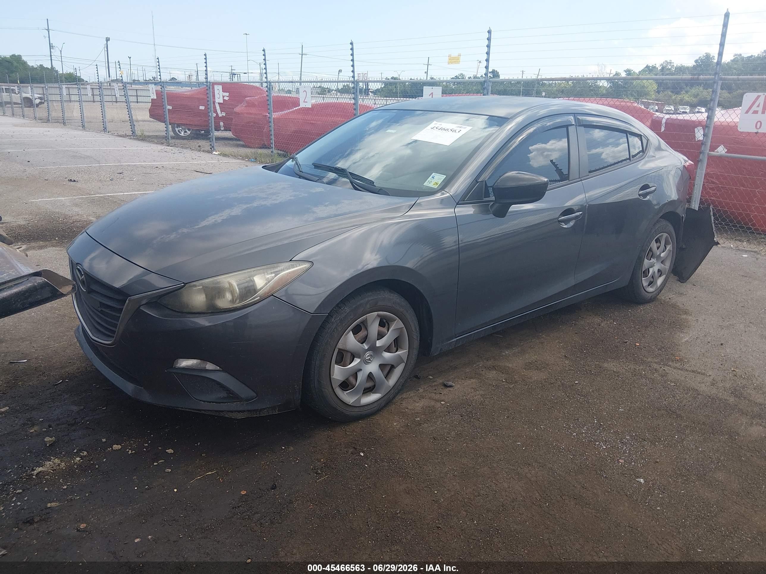 2014 Mazda Mazda3 I Sv Gray vin: JM1BM1T79E1136804