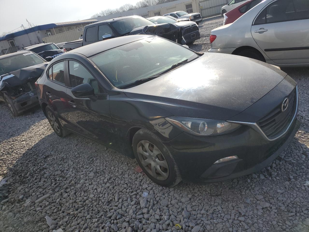 2015 Mazda 3 Sv Черный vin: JM1BM1T79F1227458
