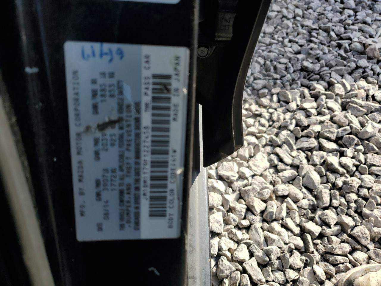 2015 Mazda 3 Sv Черный vin: JM1BM1T79F1227458
