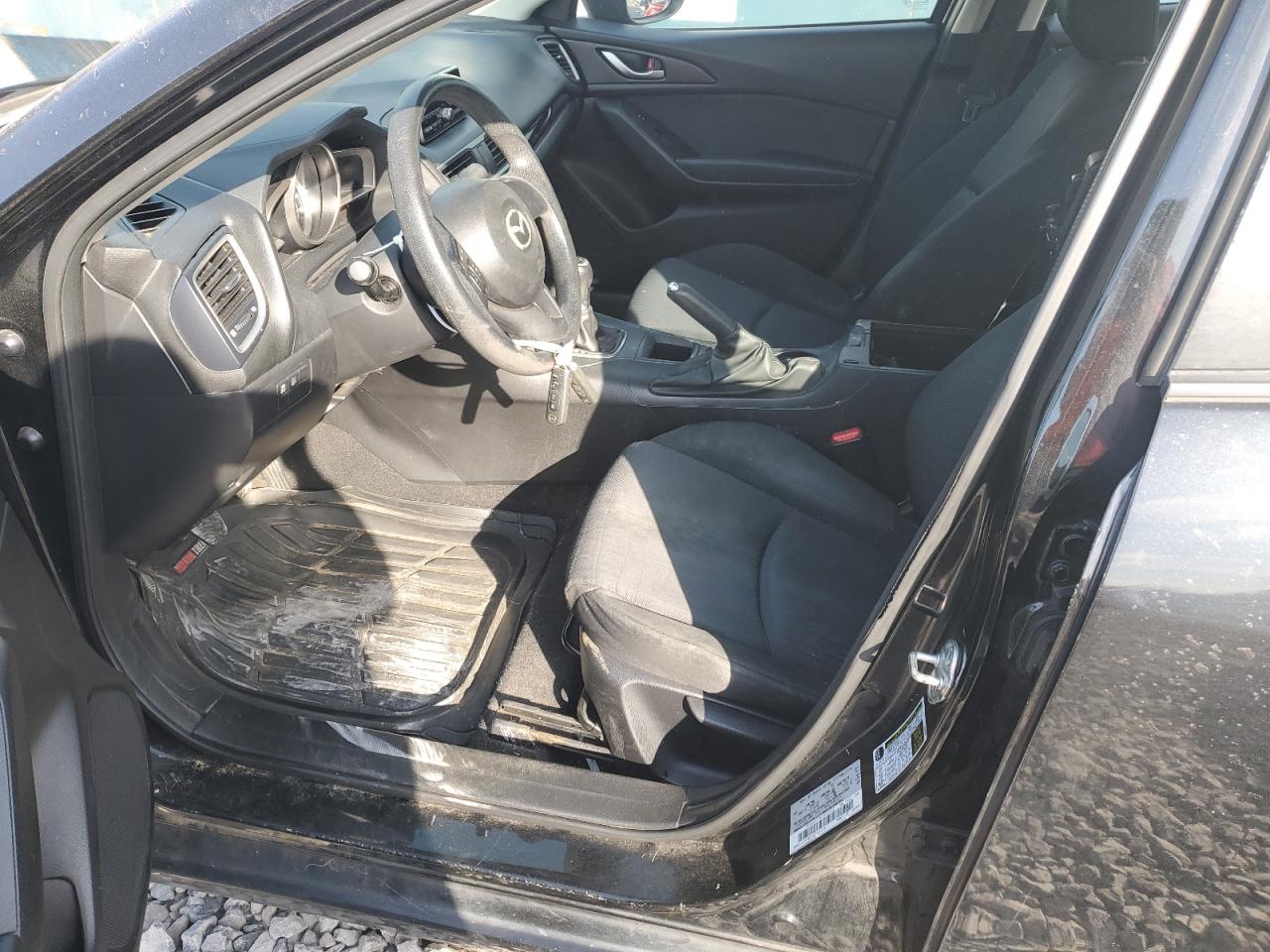 2015 Mazda 3 Sv Черный vin: JM1BM1T79F1227458