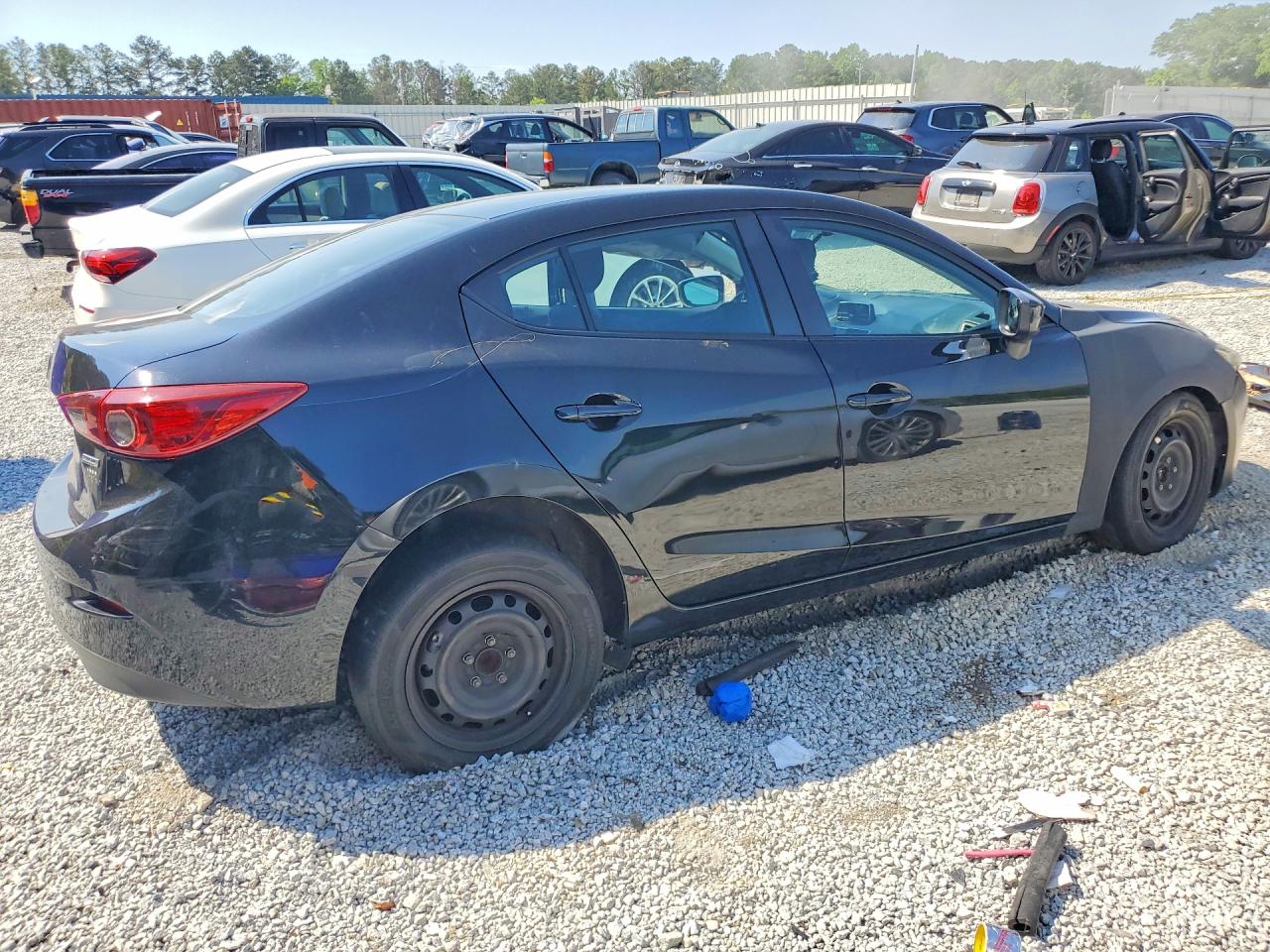 2015 Mazda 3 Sv Black vin: JM1BM1T79F1247063