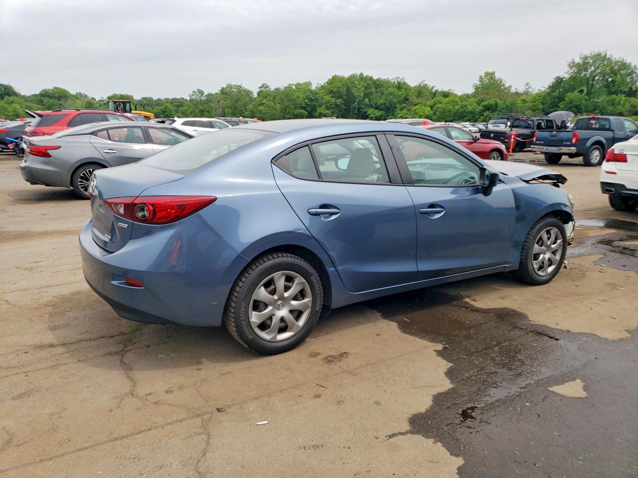 2015 Mazda 3 Sv Blue vin: JM1BM1T79F1264929