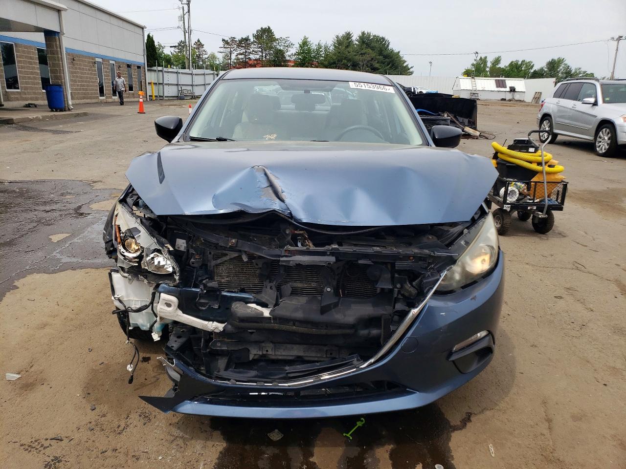 2015 Mazda 3 Sv Blue vin: JM1BM1T79F1264929