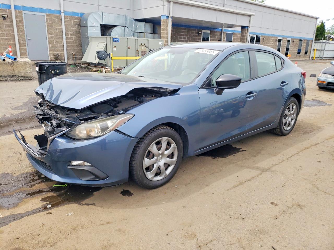 2015 Mazda 3 Sv Blue vin: JM1BM1T79F1264929