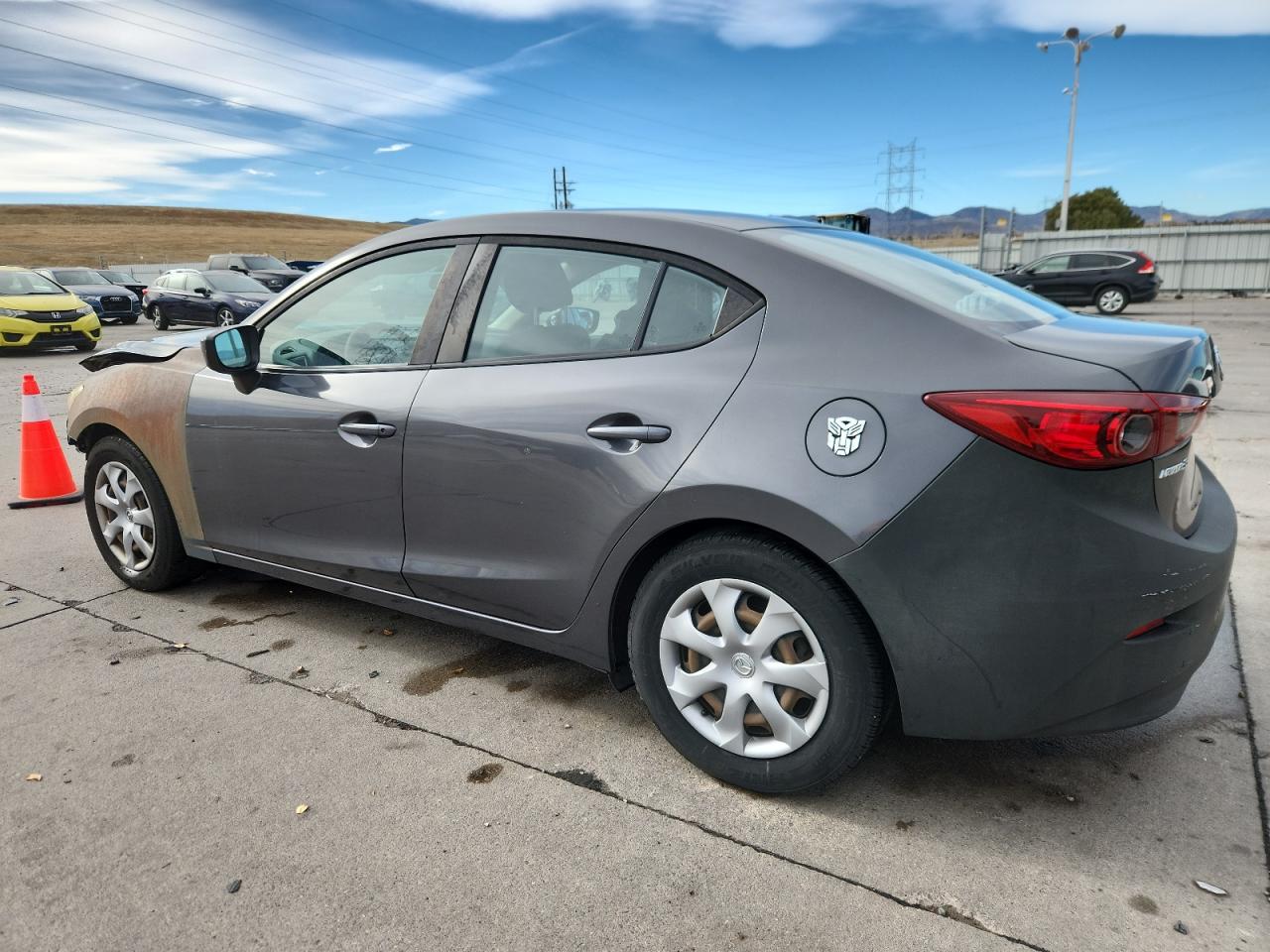 2014 Mazda 3 Sport Угольный vin: JM1BM1U70E1110381