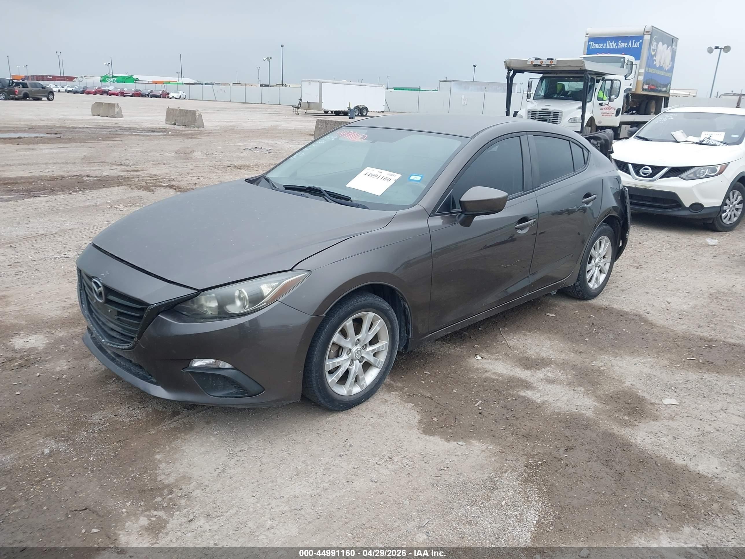 2014 Mazda Mazda3 I Sport Серый vin: JM1BM1U70E1116729