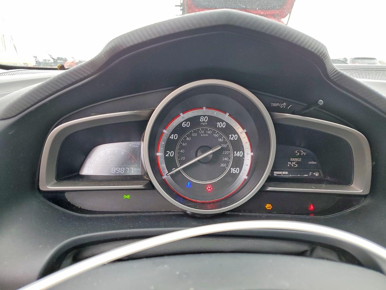 2014 Mazda 3 Sport Red vin: JM1BM1U70E1203370