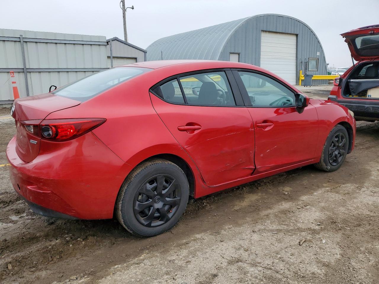 2014 Mazda 3 Sport Red vin: JM1BM1U70E1203370