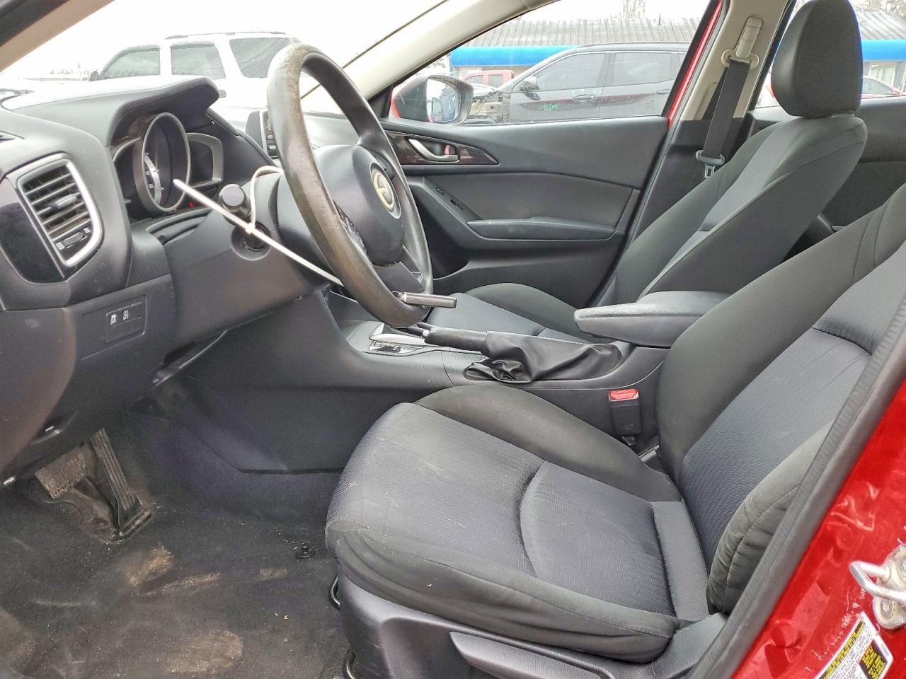 2014 Mazda 3 Sport Red vin: JM1BM1U70E1203370