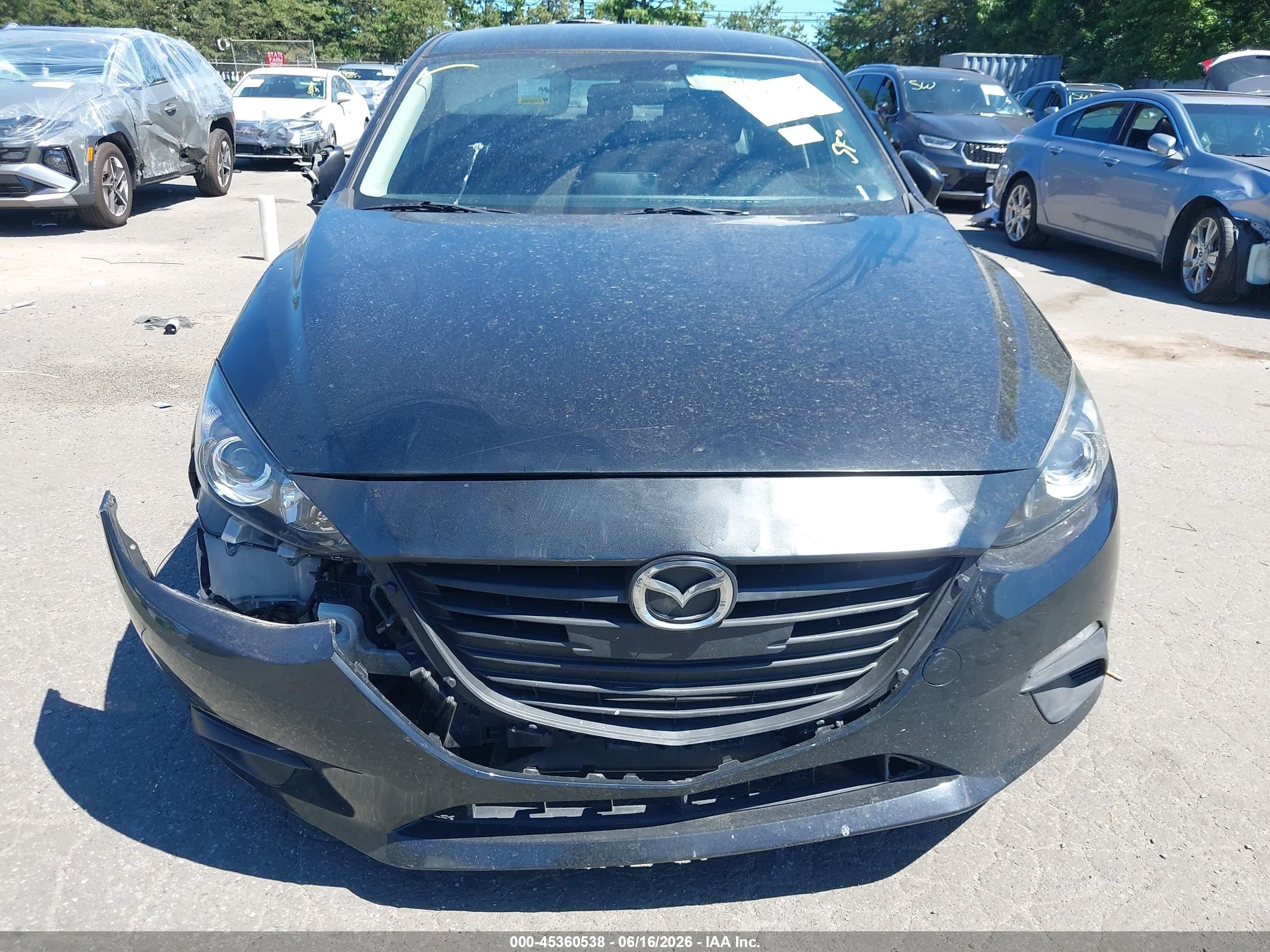 2015 Mazda Mazda3 I Sport Black vin: JM1BM1U70F1221322