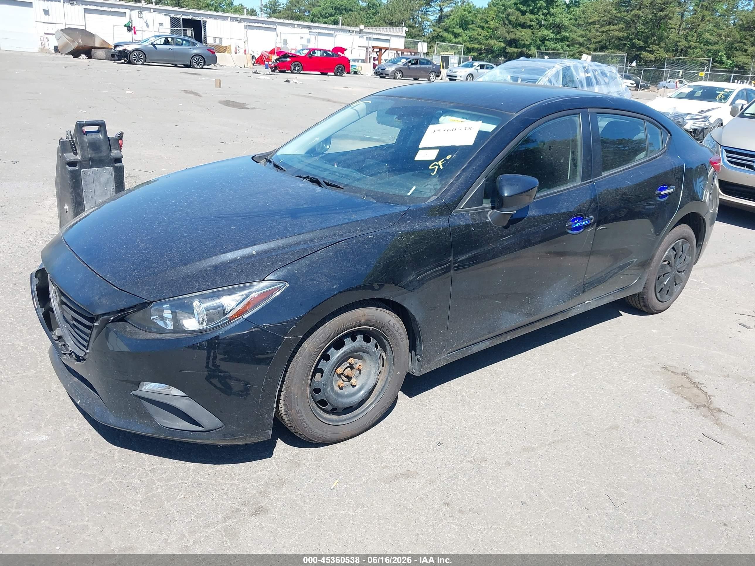 2015 Mazda Mazda3 I Sport Black vin: JM1BM1U70F1221322