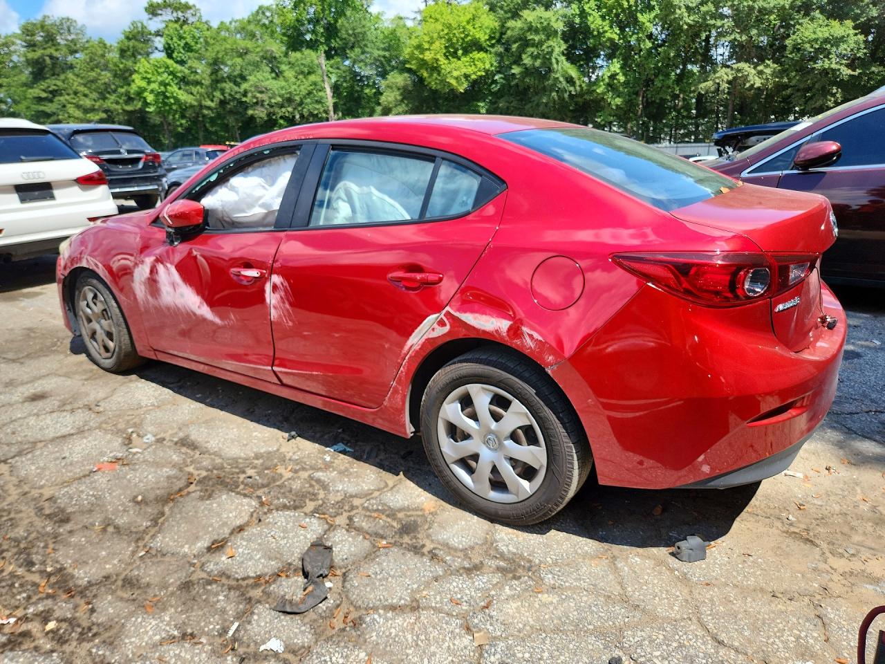 2014 Mazda 3 Sport Red vin: JM1BM1U71E1111345