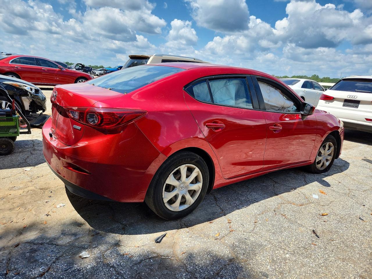 2014 Mazda 3 Sport Red vin: JM1BM1U71E1111345