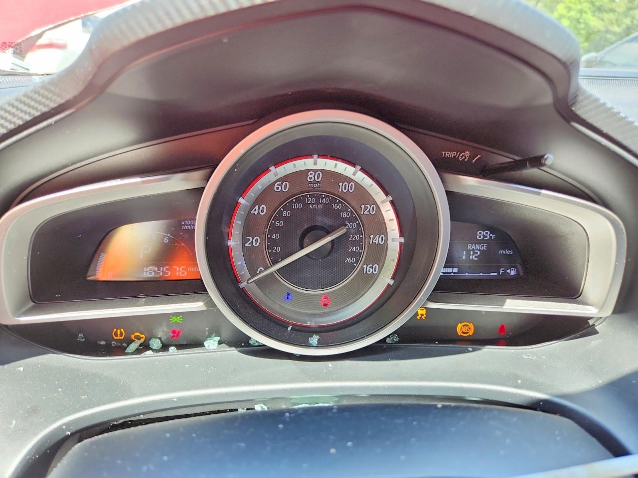 2014 Mazda 3 Sport Red vin: JM1BM1U71E1111345