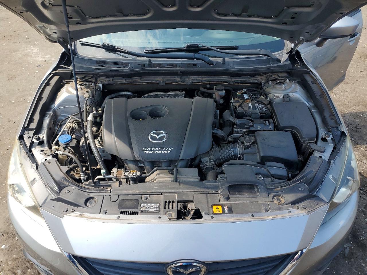 2014 Mazda 3 Sport Gray vin: JM1BM1U71E1185381