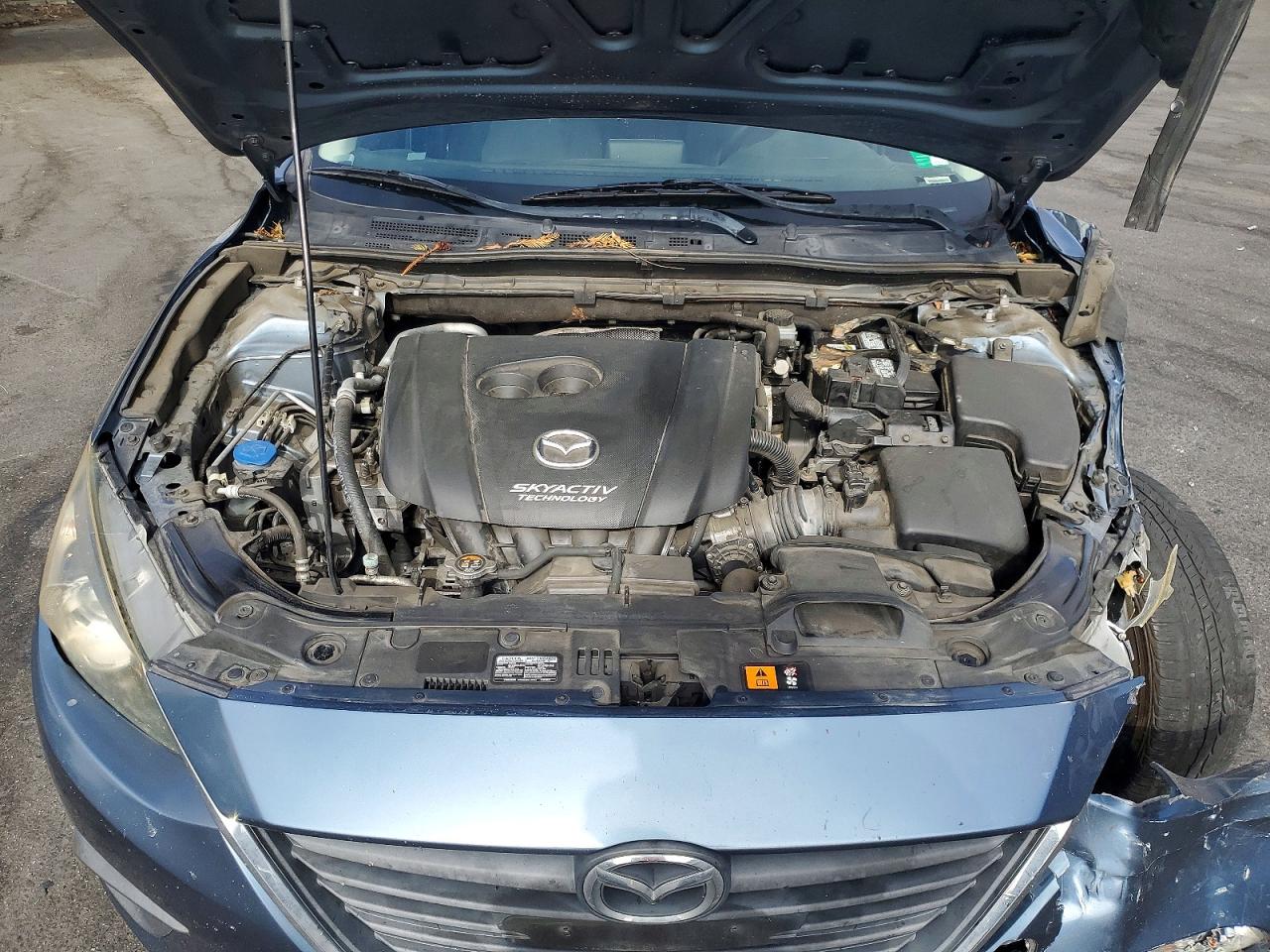 2014 Mazda 3 Sport Синий vin: JM1BM1U71E1197594