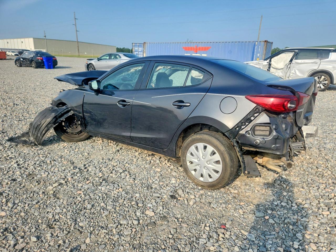 2014 Mazda 3 Sport Серый vin: JM1BM1U72E1132205