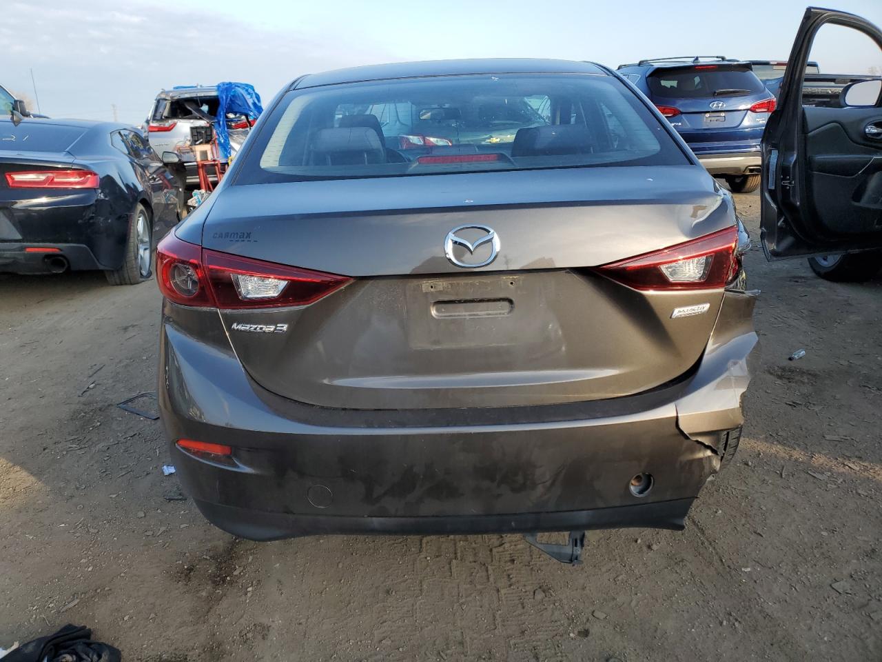 2014 Mazda 3 Sport Gray vin: JM1BM1U72E1158142