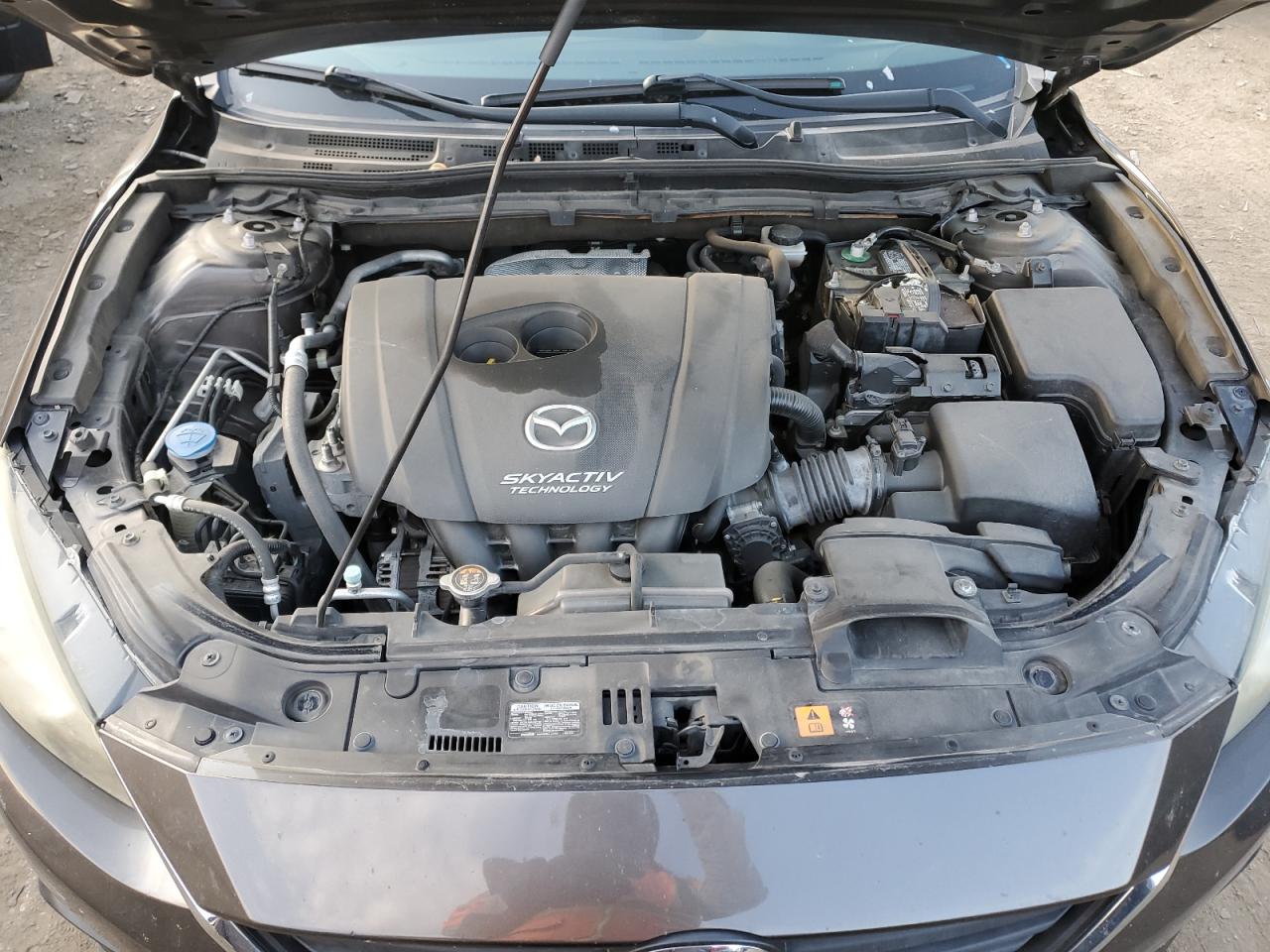 2014 Mazda 3 Sport Gray vin: JM1BM1U72E1158142