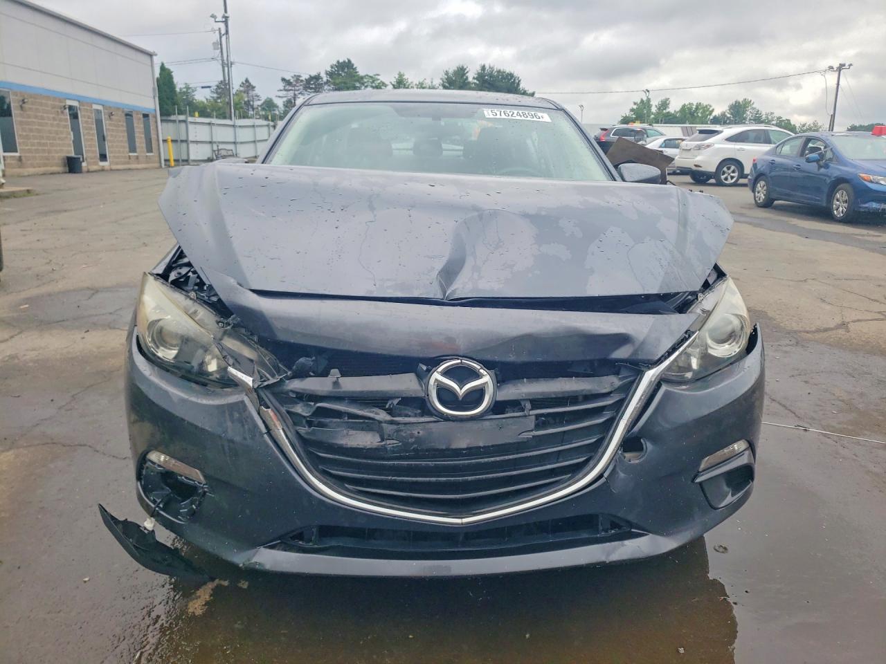2014 Mazda 3 Sport Gray vin: JM1BM1U72E1195174