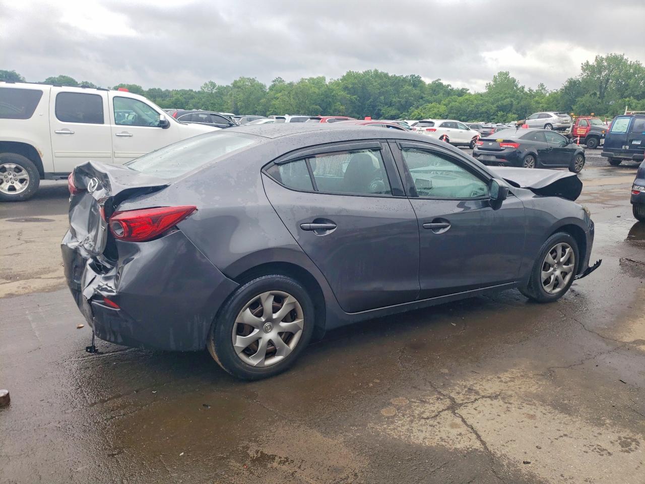 2014 Mazda 3 Sport Gray vin: JM1BM1U72E1195174