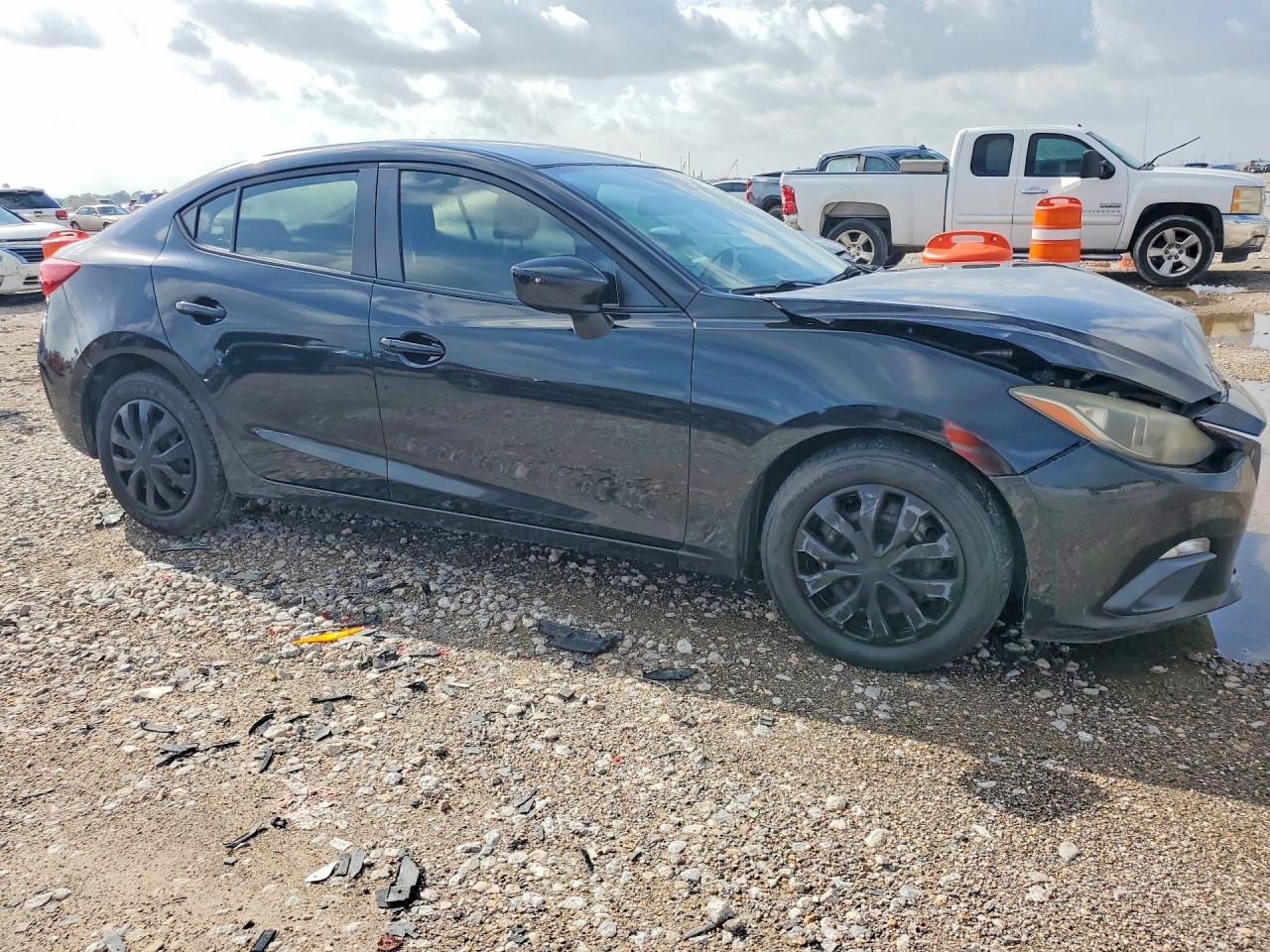 2014 Mazda 3 Sport Черный vin: JM1BM1U73E1153662