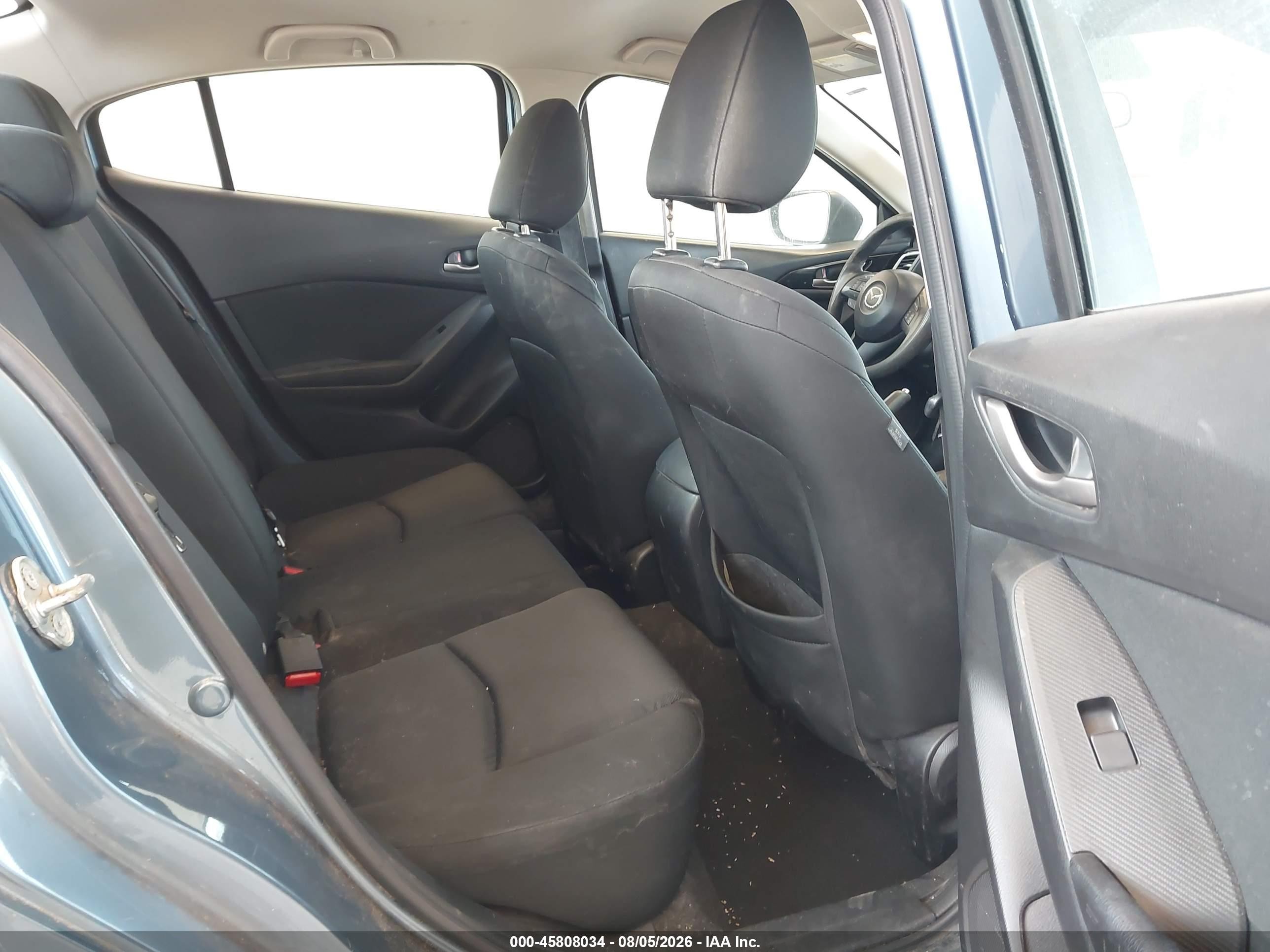 2014 Mazda Mazda3 I Sport Blue vin: JM1BM1U73E1166993