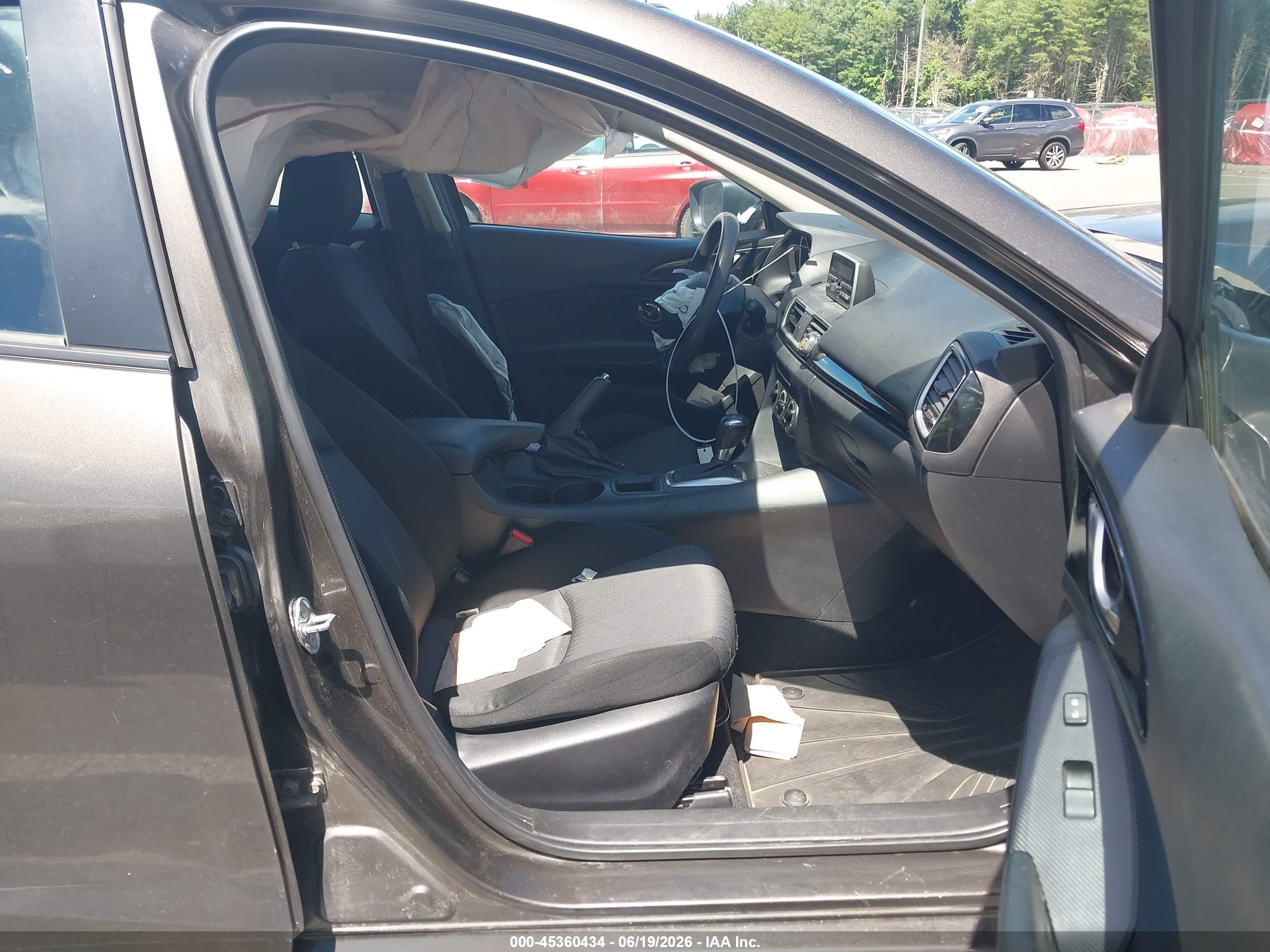 2014 Mazda Mazda3 Gray vin: JM1BM1U73E1193675