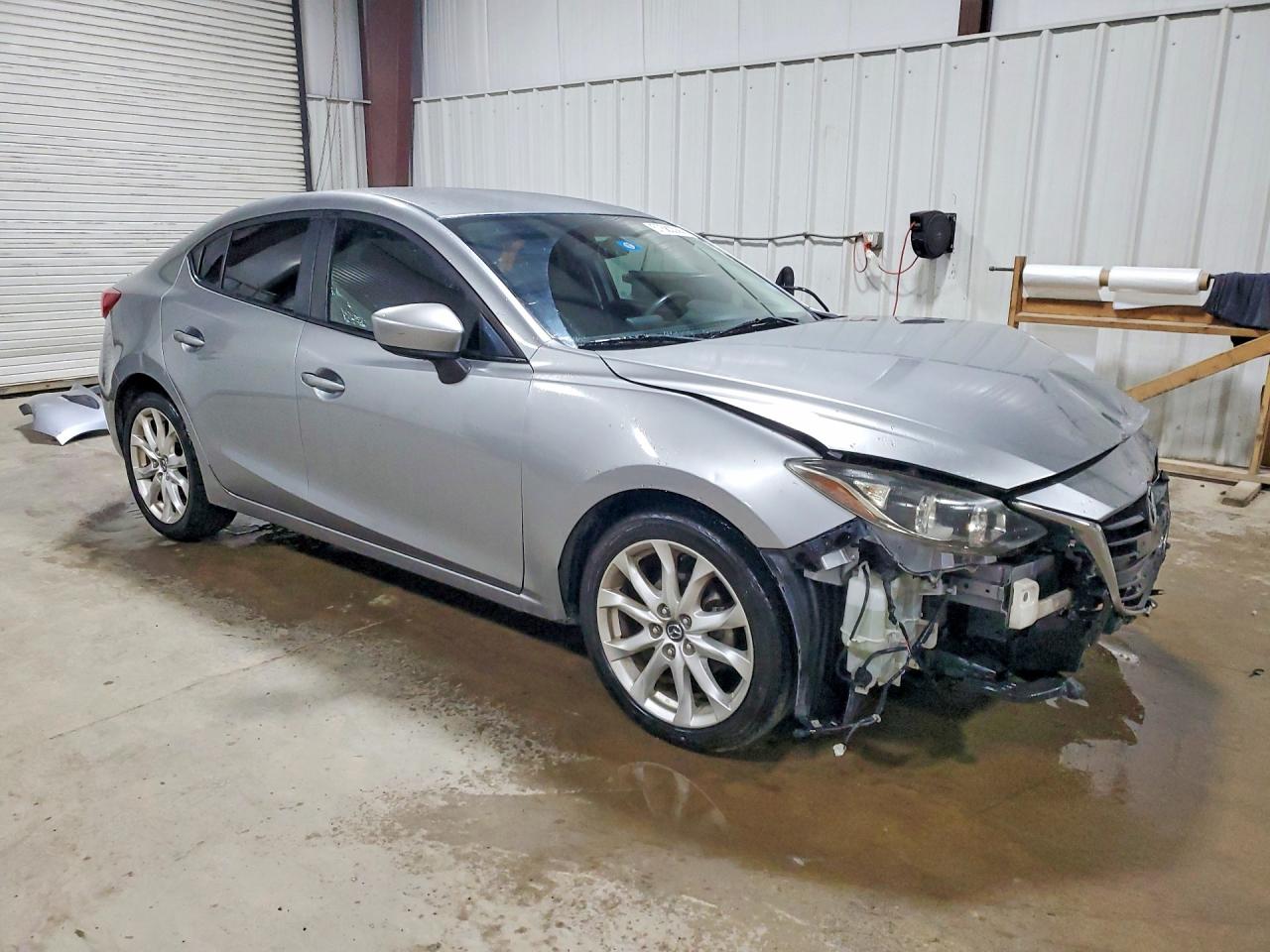 2014 Mazda 3 Sport Silver vin: JM1BM1U74E1121206