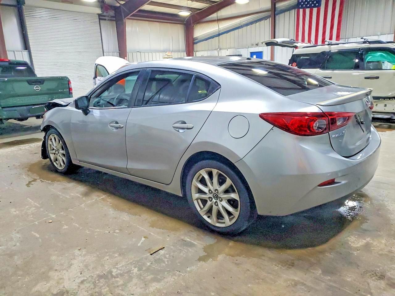2014 Mazda 3 Sport Silver vin: JM1BM1U74E1121206