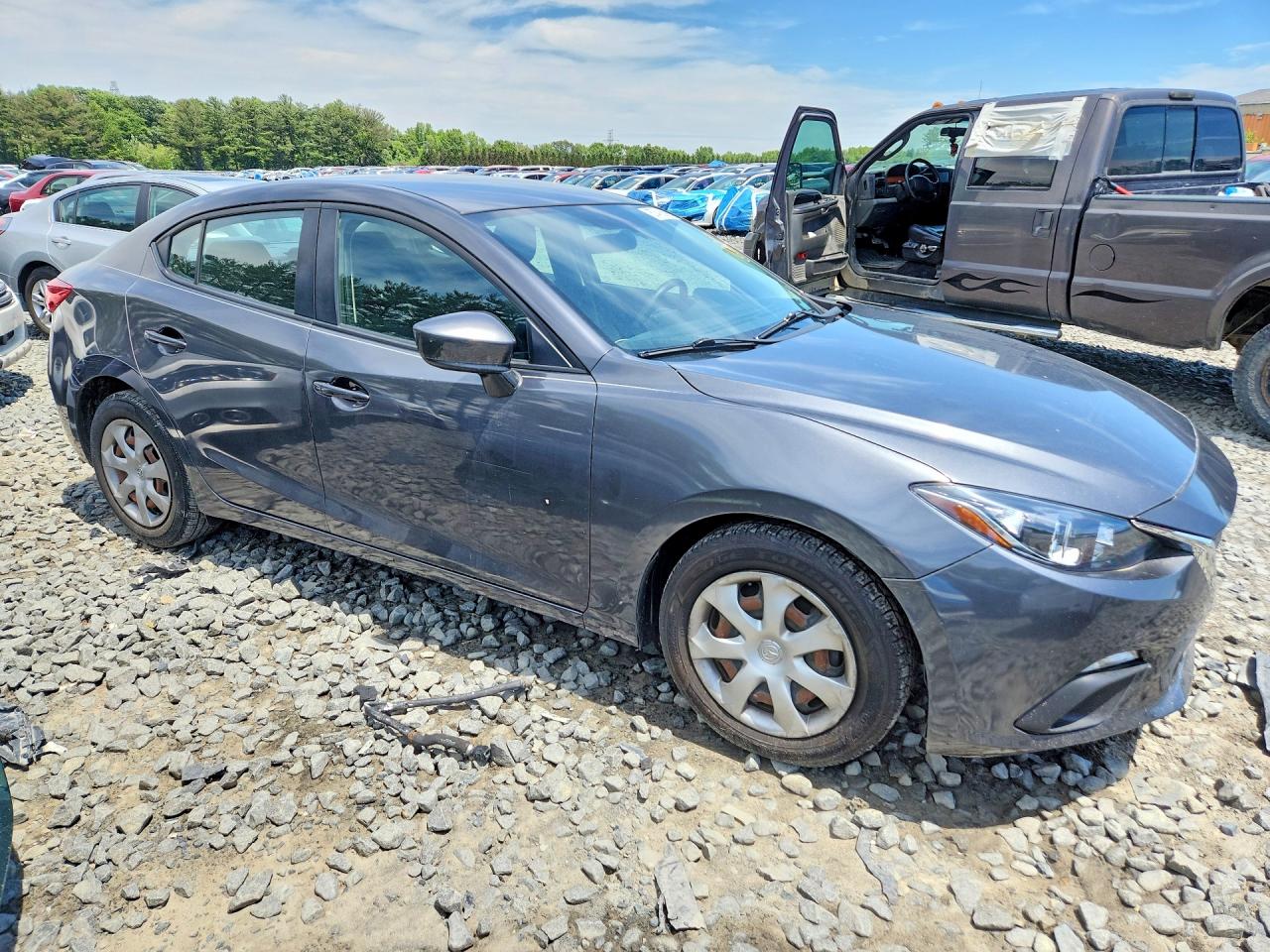 2014 Mazda 3 Sport Gray vin: JM1BM1U74E1159339