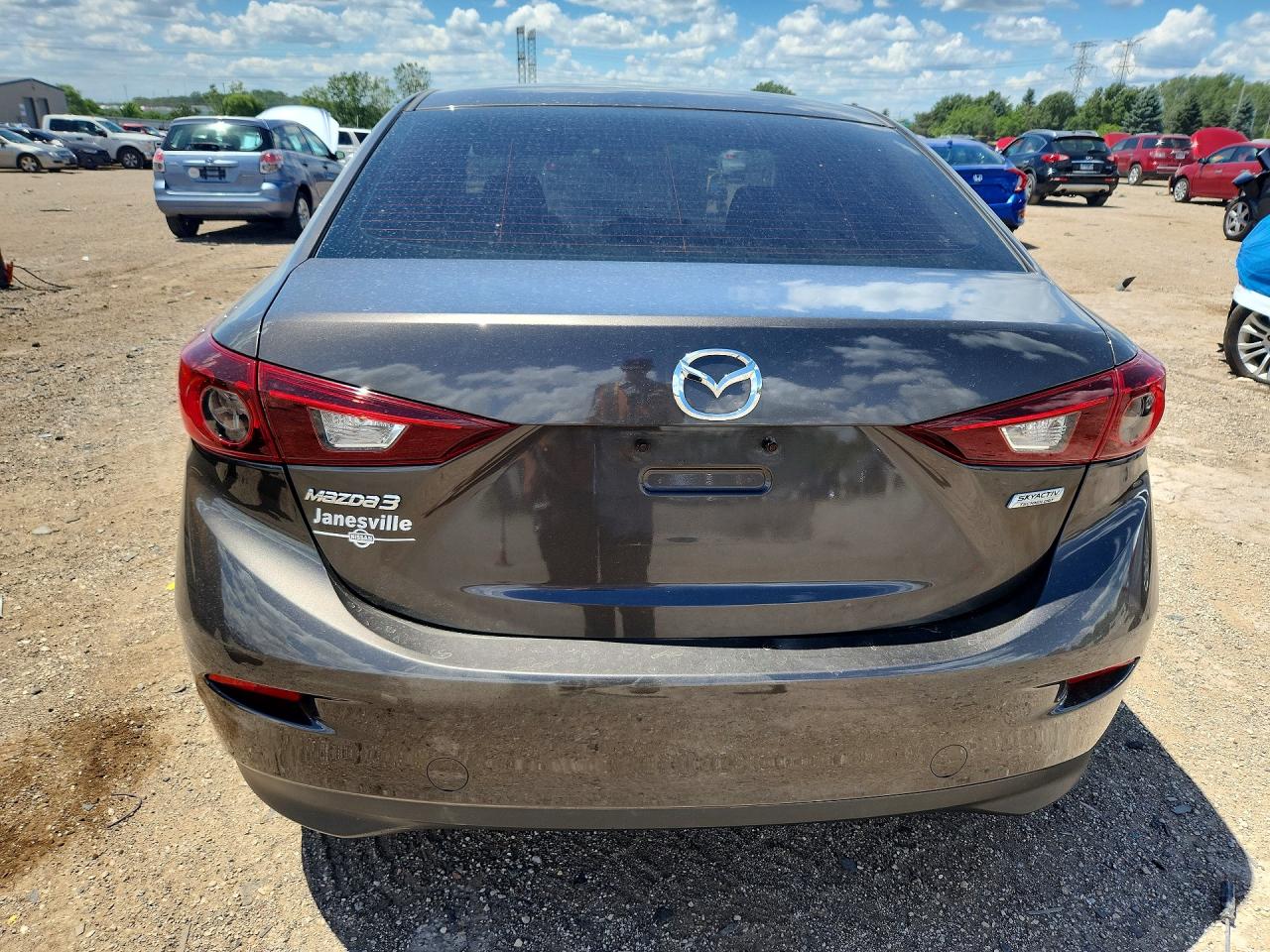 2014 Mazda 3 Sport Gray vin: JM1BM1U74E1166095