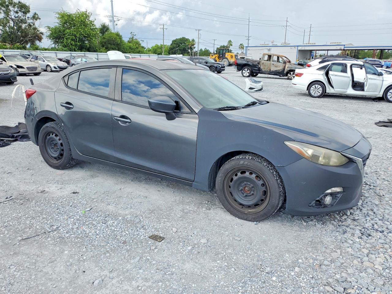 2014 Mazda 3 Sport Черный vin: JM1BM1U74E1182491