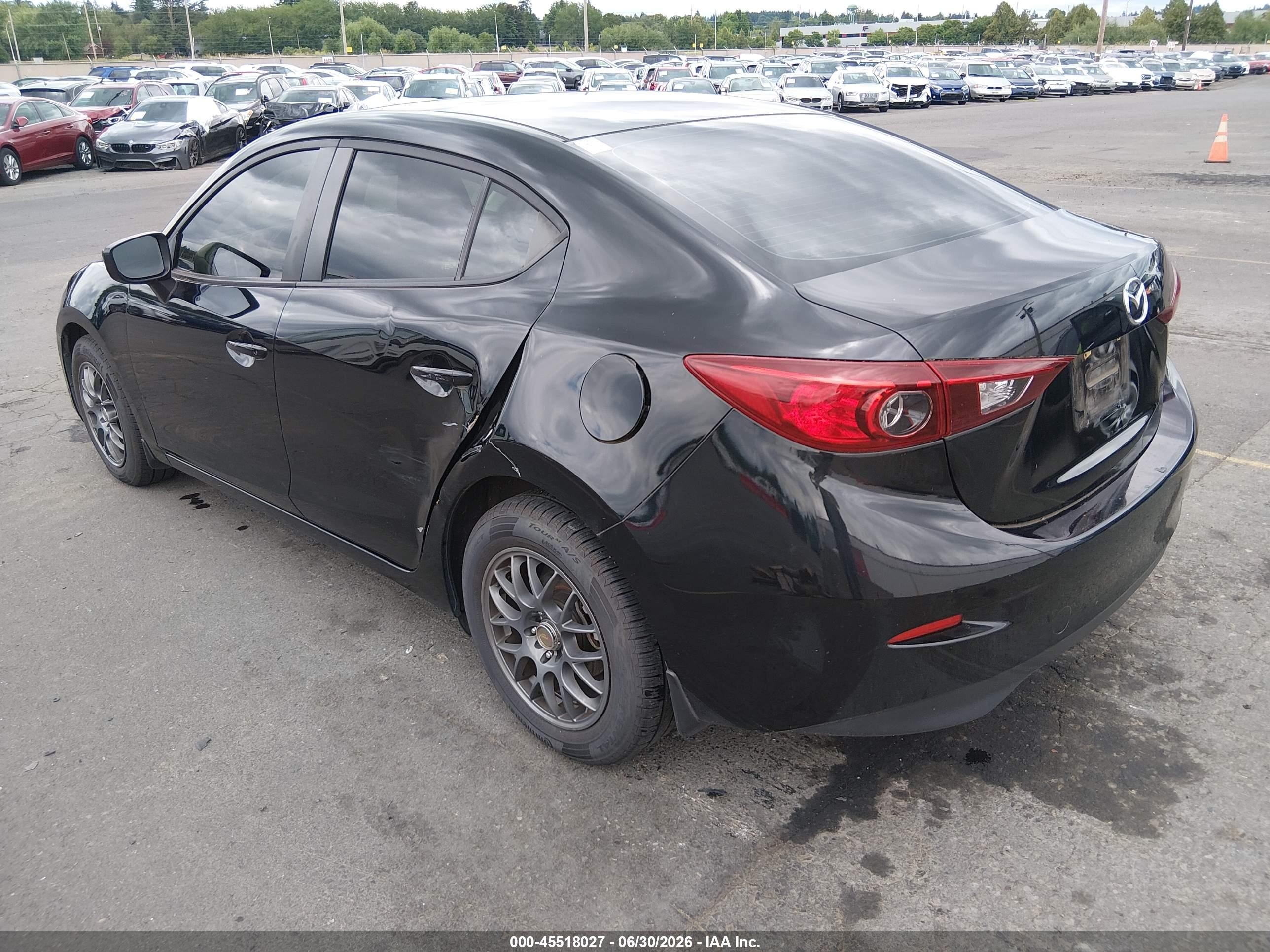 2015 Mazda Mazda3 I Sport Black vin: JM1BM1U74F1226572
