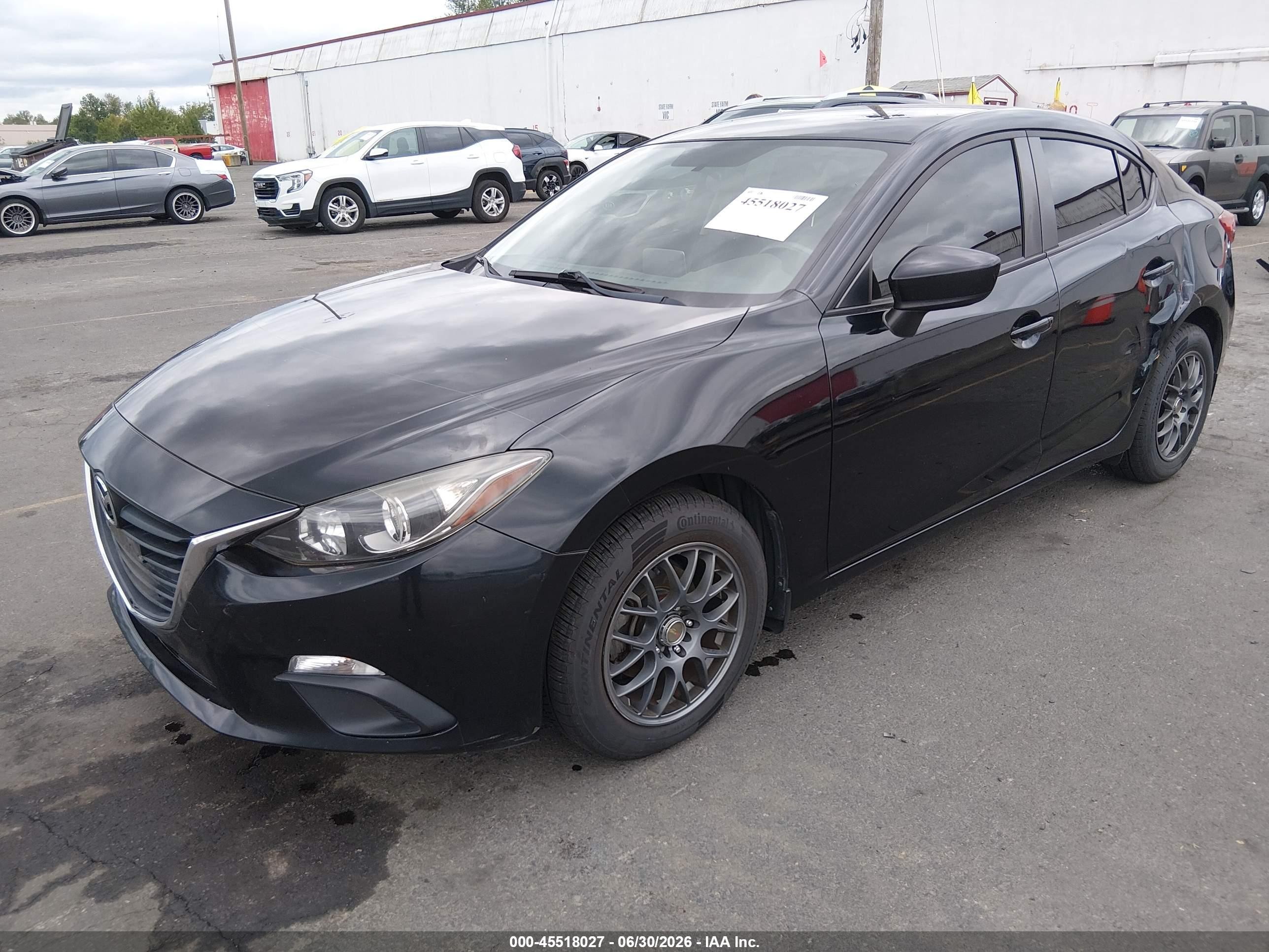 2015 Mazda Mazda3 I Sport Black vin: JM1BM1U74F1226572
