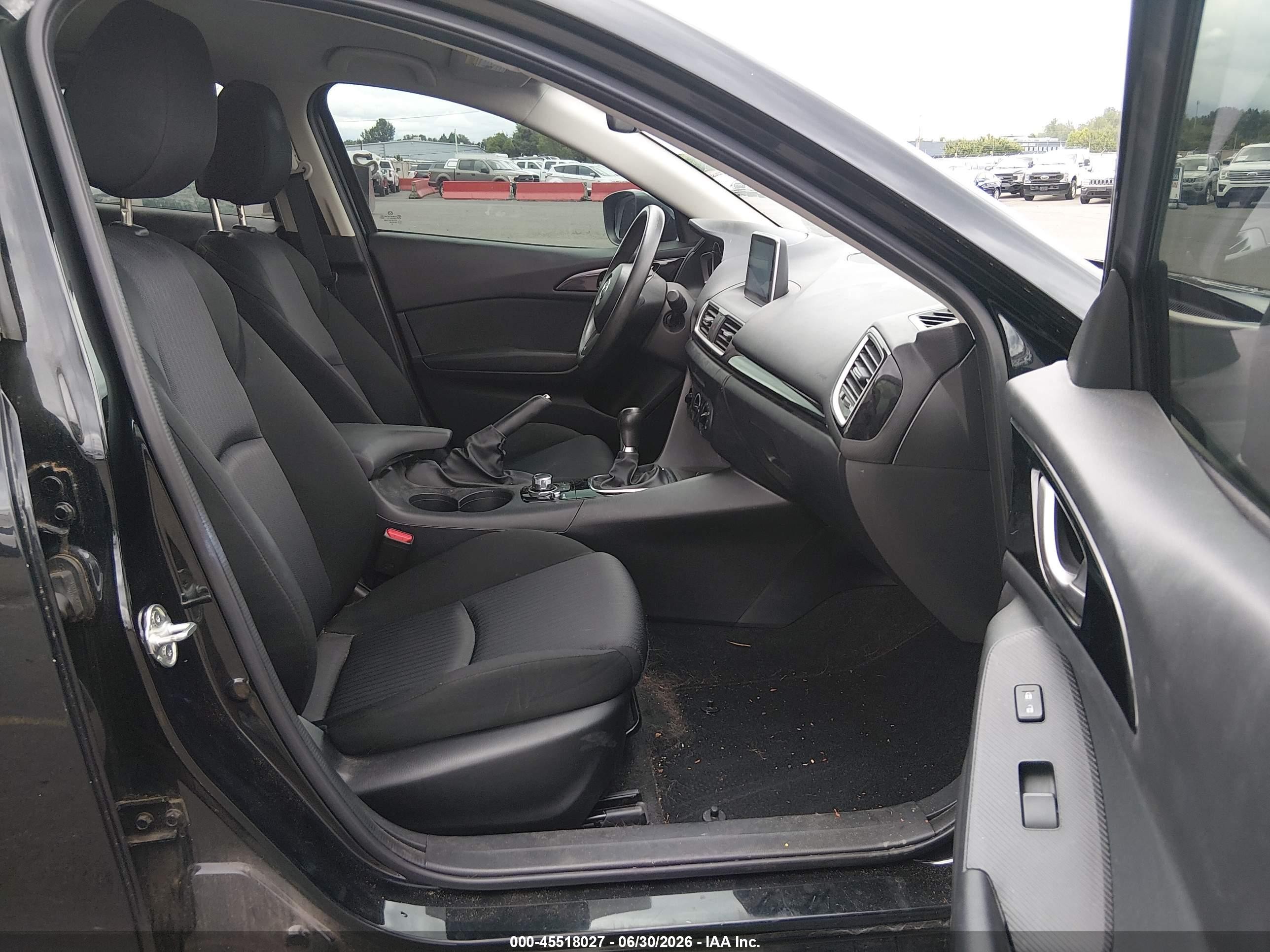 2015 Mazda Mazda3 I Sport Black vin: JM1BM1U74F1226572