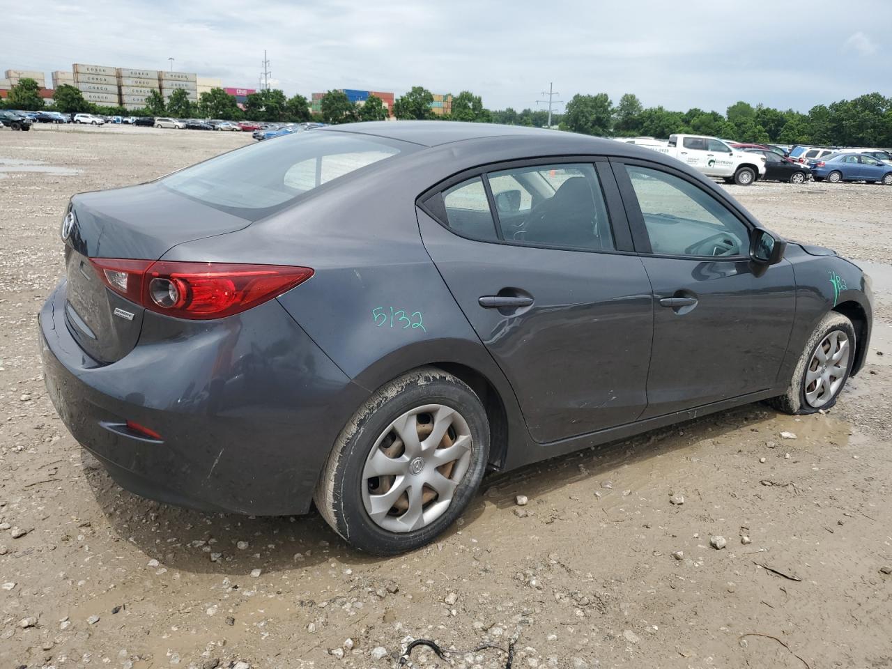 2014 Mazda 3 Sport Gray vin: JM1BM1U75E1120808