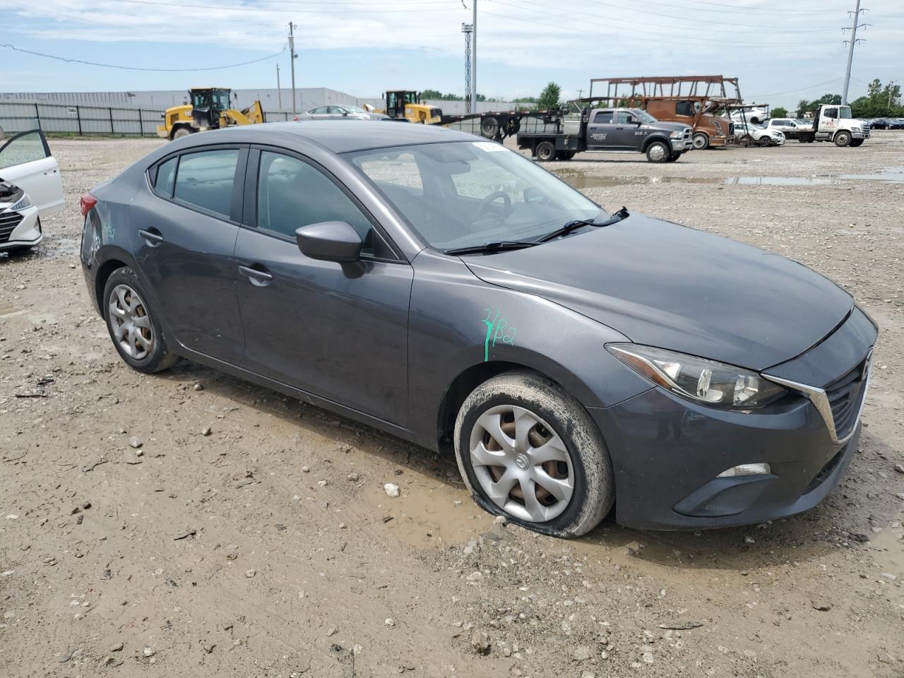2014 Mazda 3 Sport Gray vin: JM1BM1U75E1120808