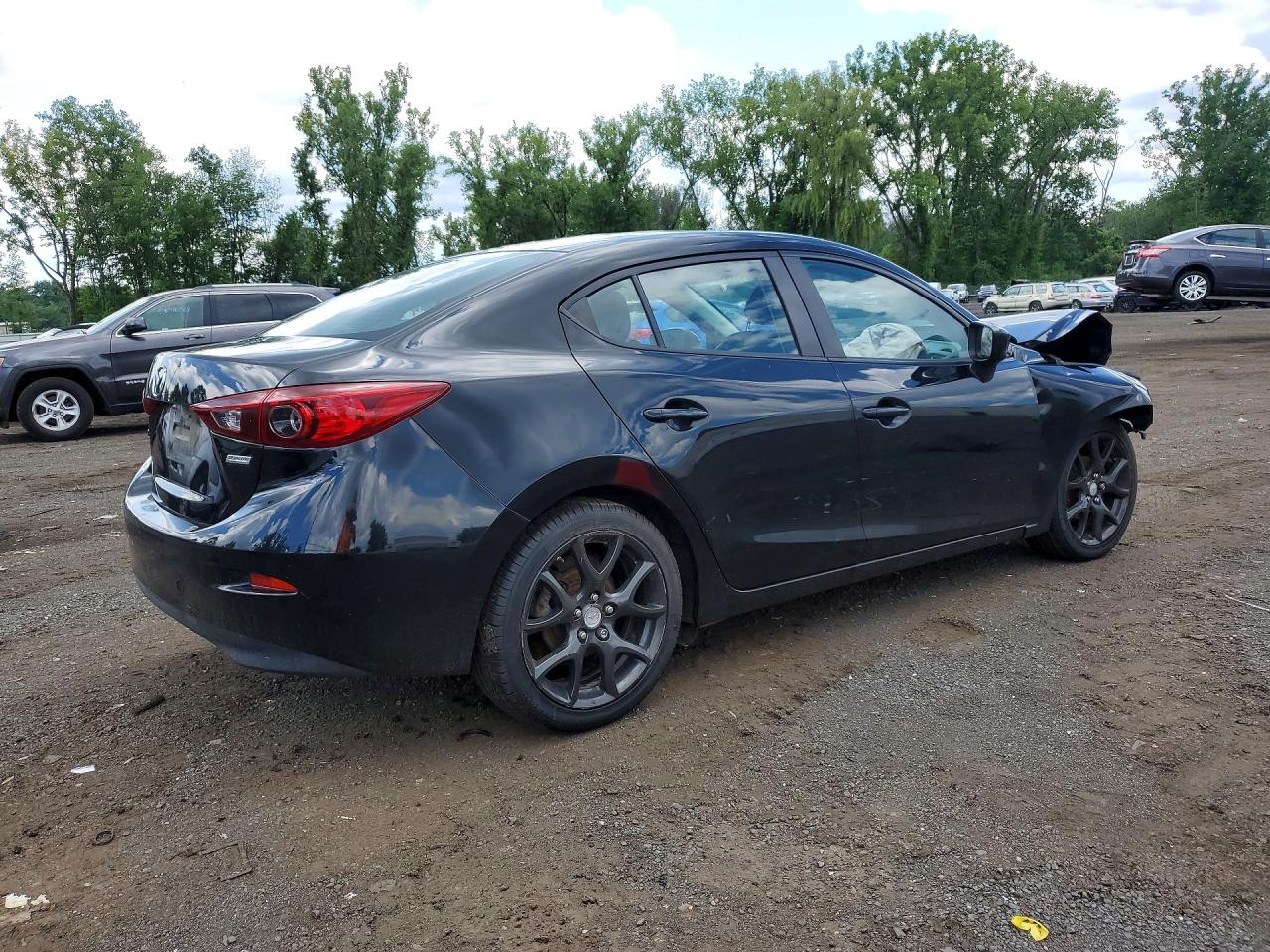 2014 Mazda 3 Sport Черный vin: JM1BM1U75E1155042