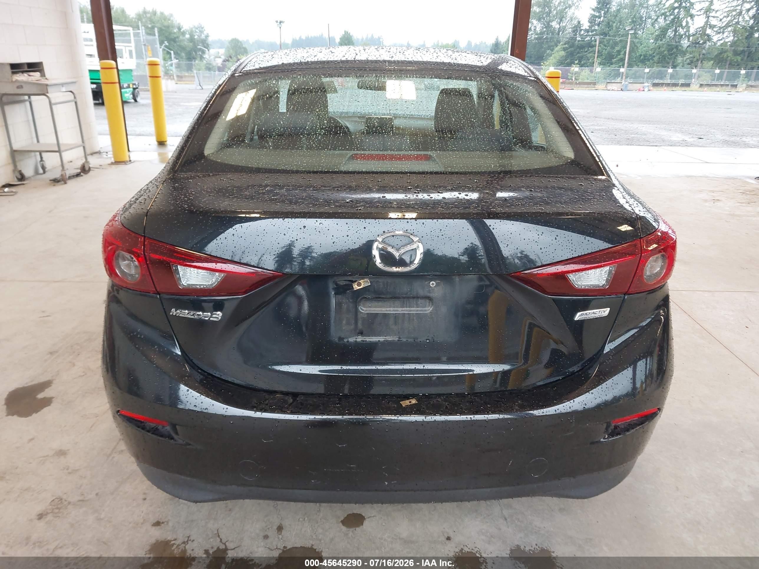 2015 Mazda Mazda3 I Sport Black vin: JM1BM1U75F1233997