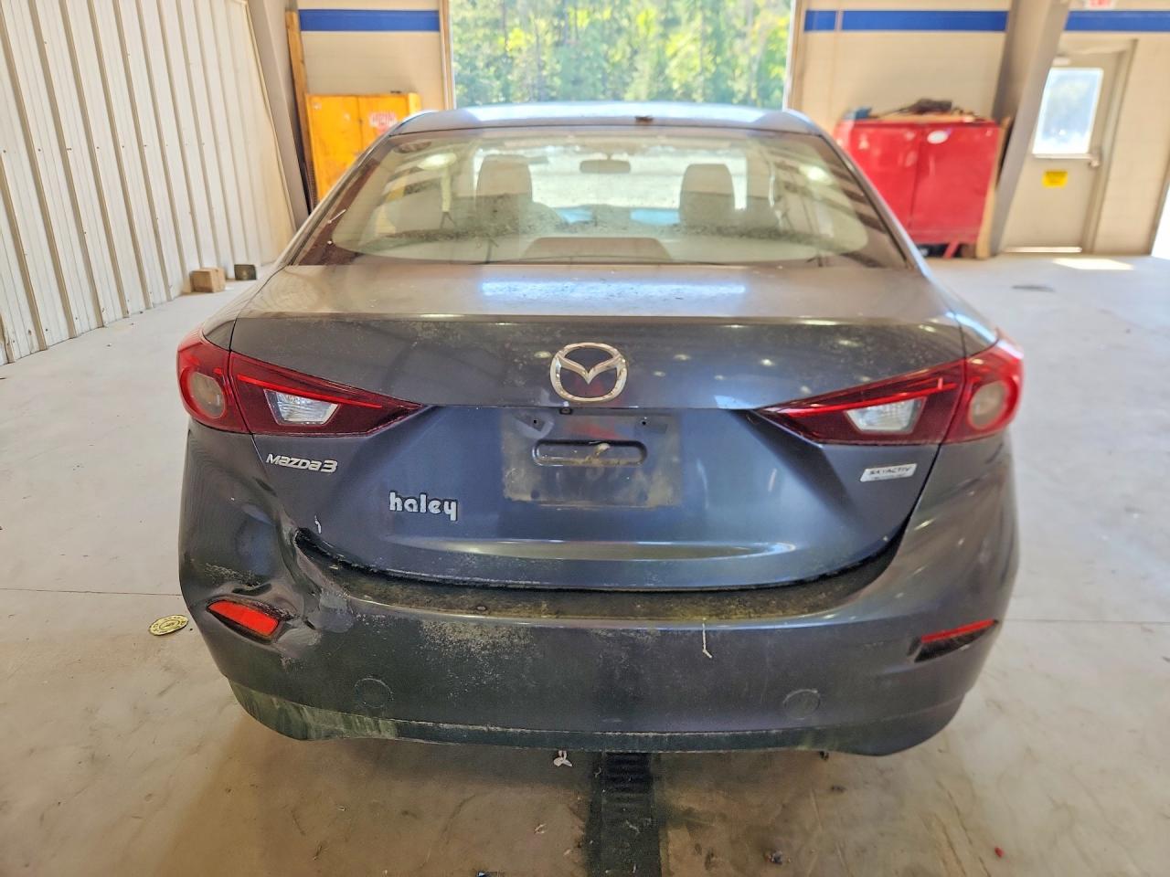 2016 Mazda 3 Sport Gray vin: JM1BM1U75G1308151