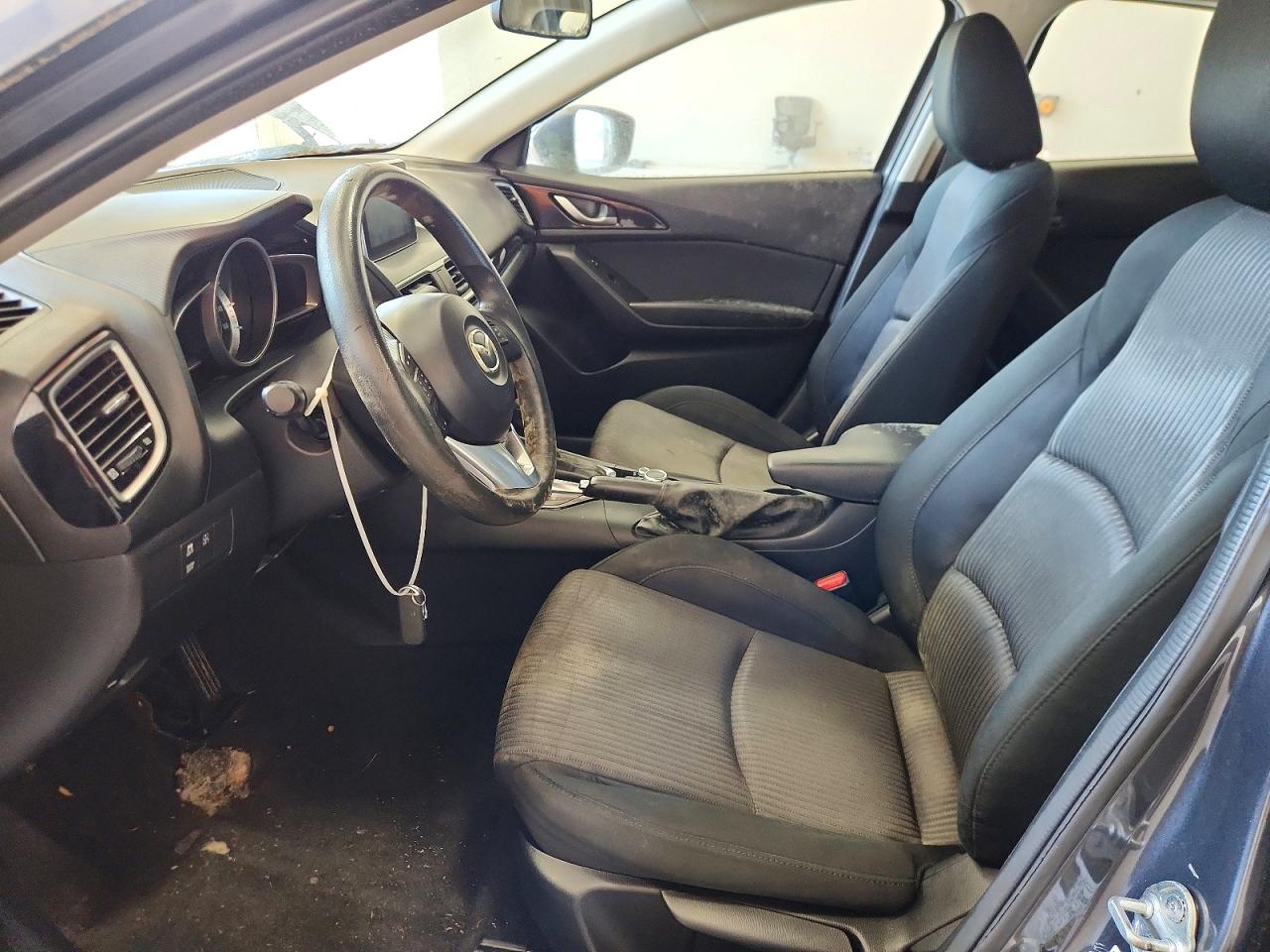 2016 Mazda 3 Sport Gray vin: JM1BM1U75G1308151