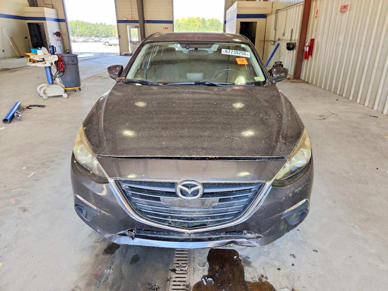 2016 Mazda 3 Sport Gray vin: JM1BM1U75G1308151