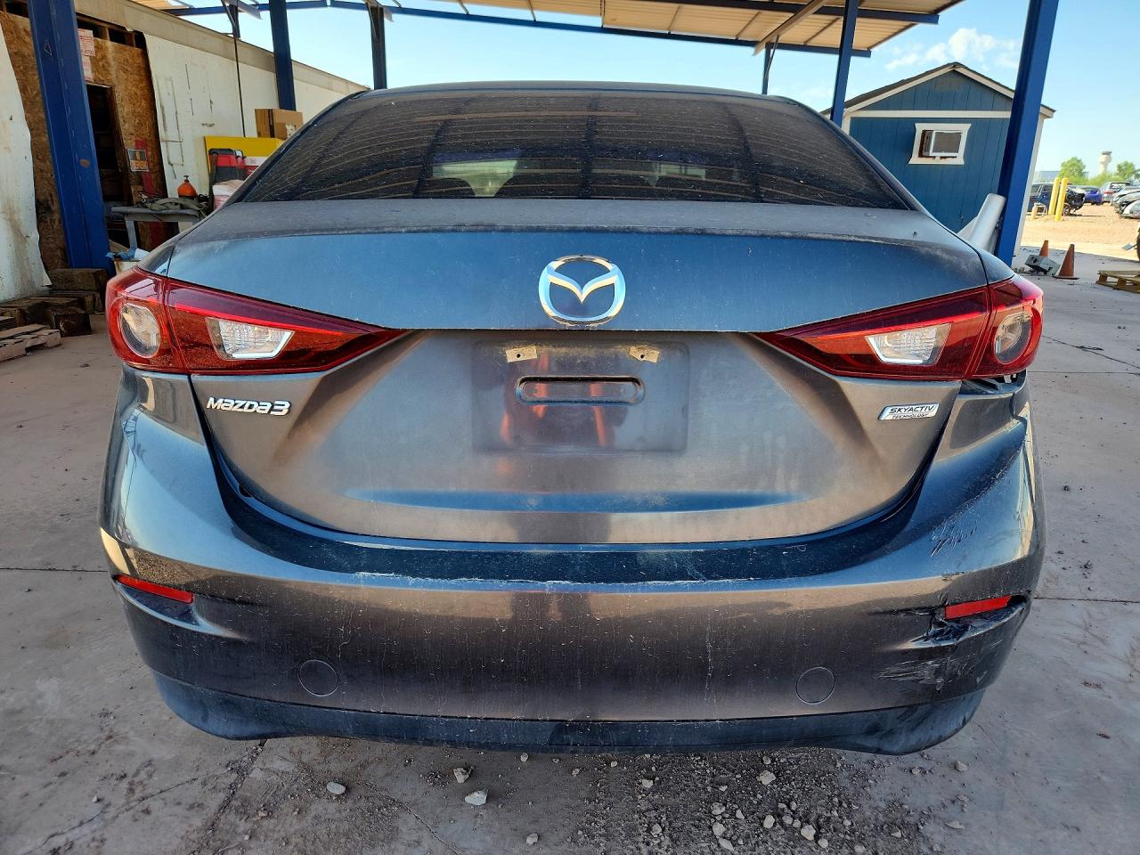 2014 Mazda 3 Sport Gray vin: JM1BM1U76E1130652
