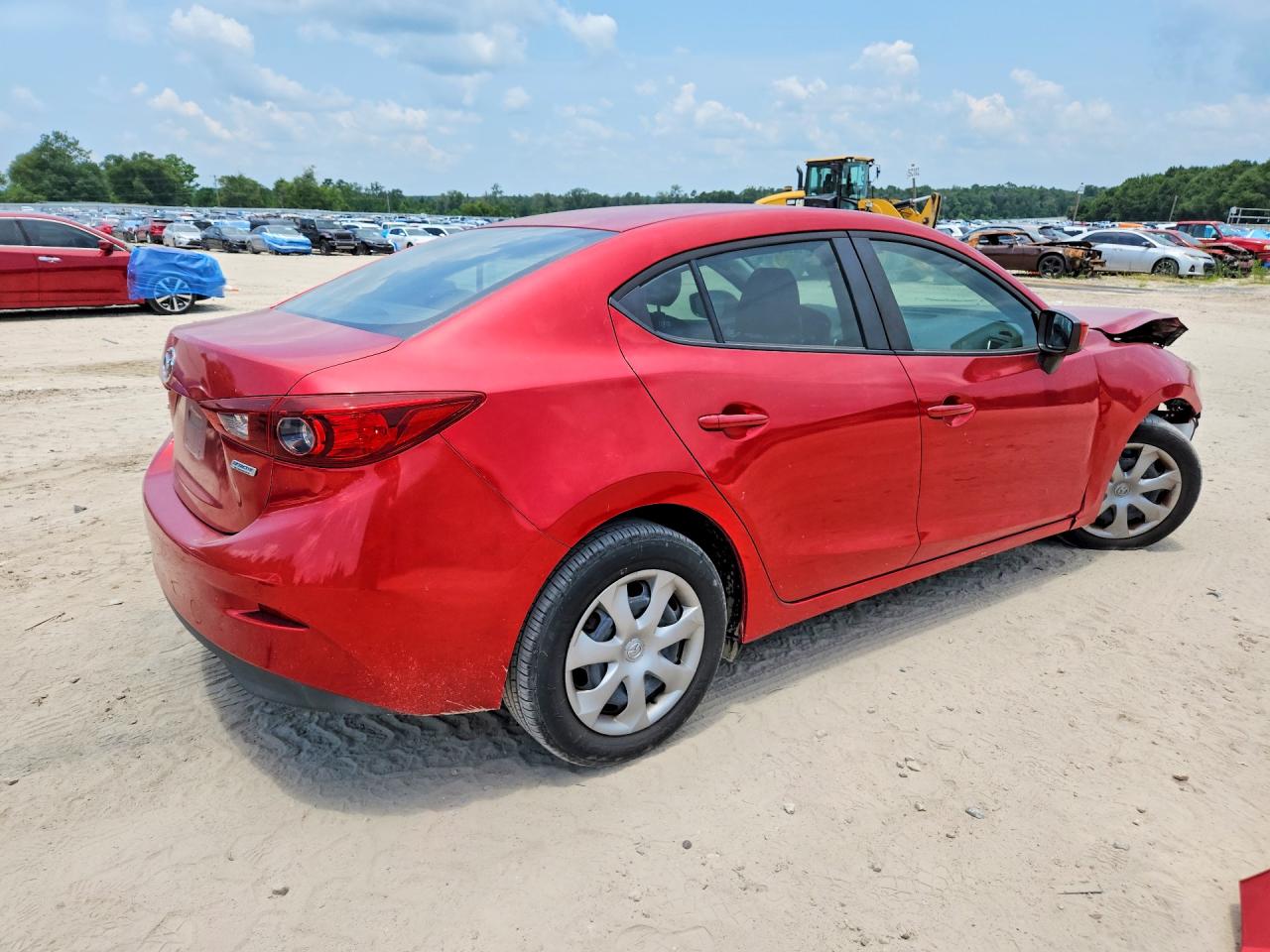 2014 Mazda 3 Sport Red vin: JM1BM1U78E1122584