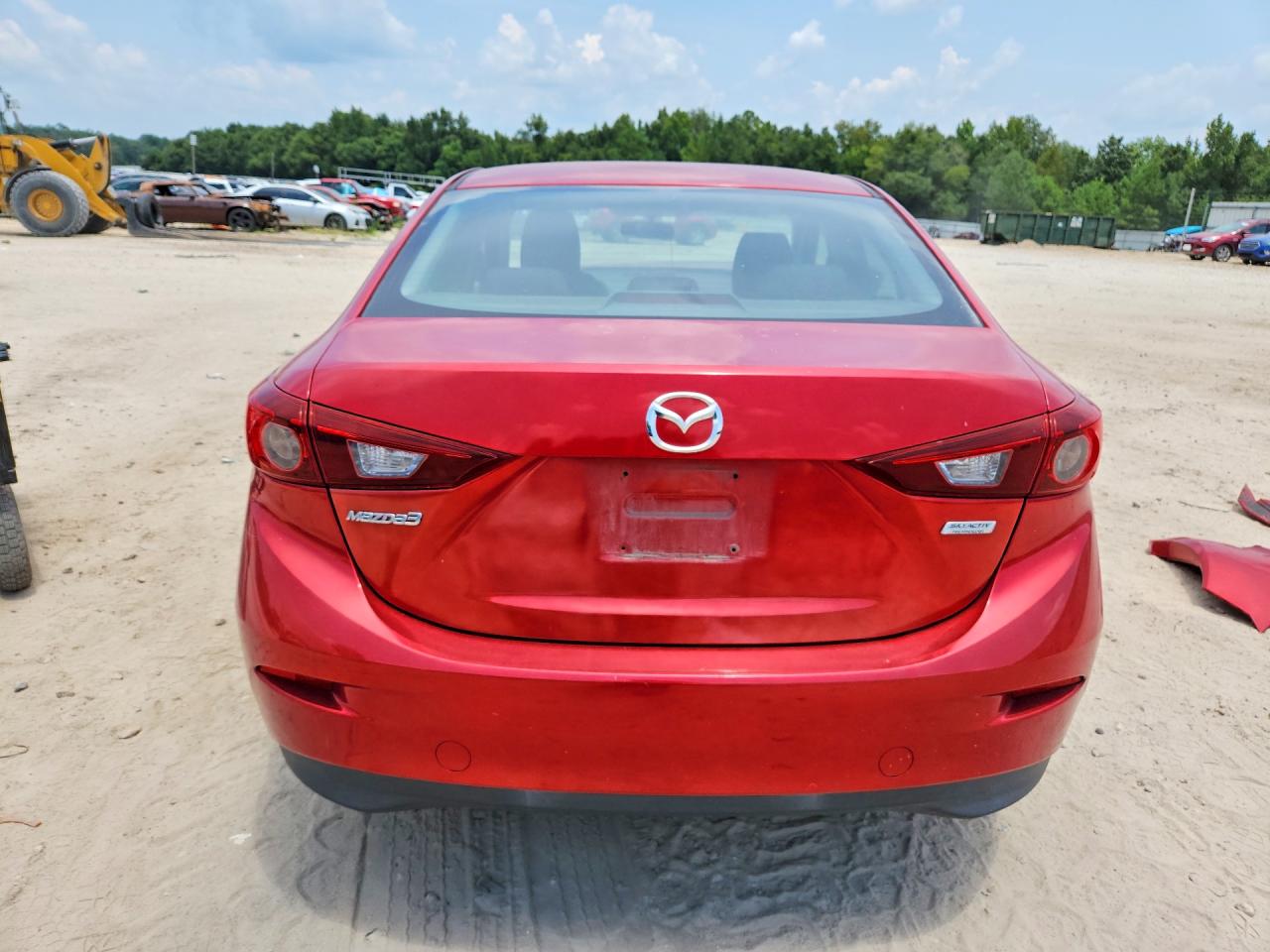 2014 Mazda 3 Sport Red vin: JM1BM1U78E1122584