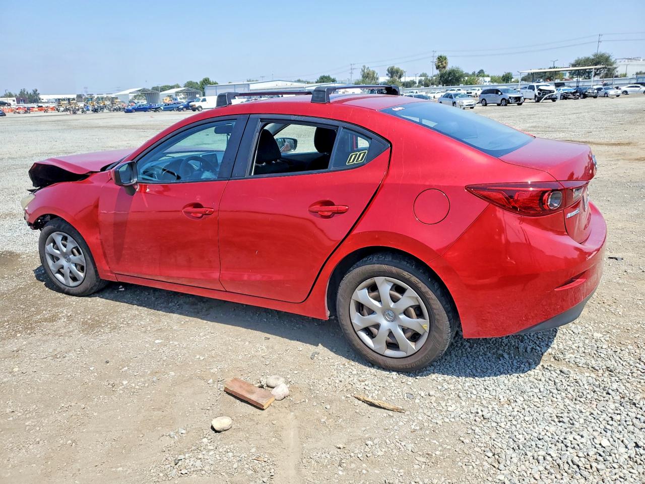 2015 Mazda 3 Sport Red vin: JM1BM1U78F1224355
