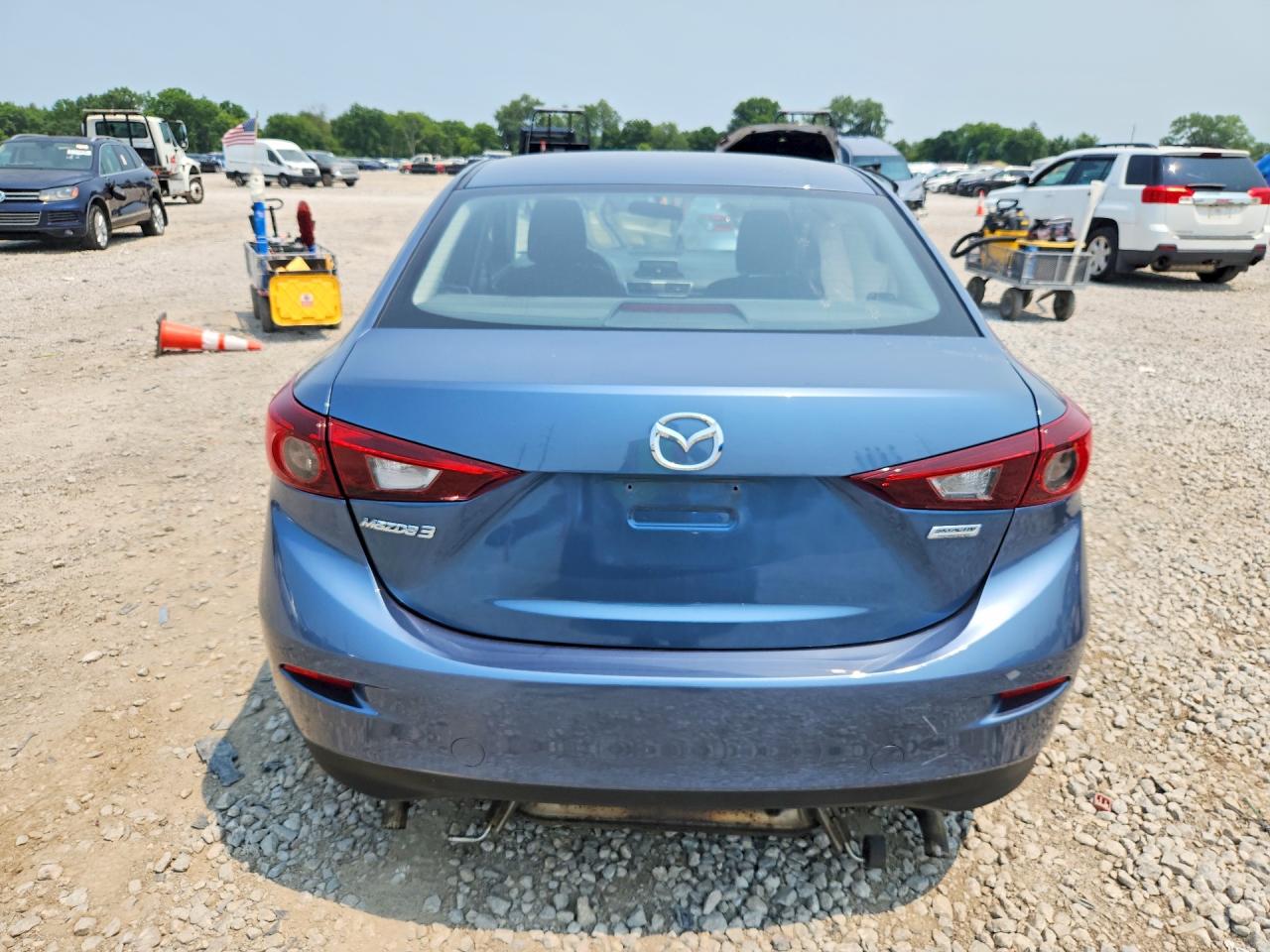 2014 Mazda 3 Sport Blue vin: JM1BM1U79E1157201